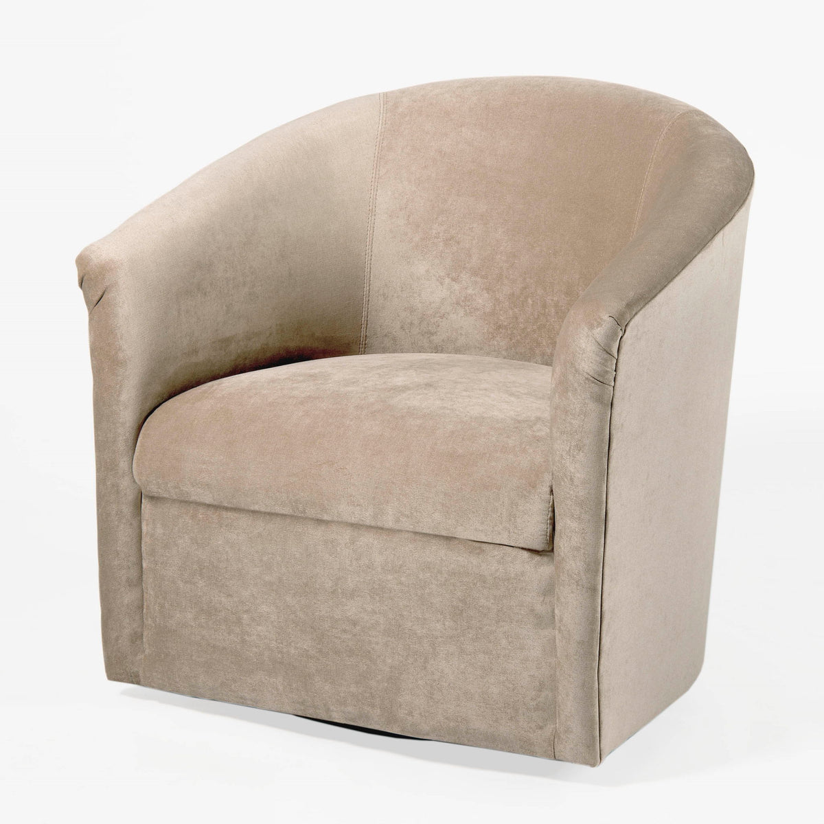 Eden - Swivel Chair With Upholstery And Hardwood Frame