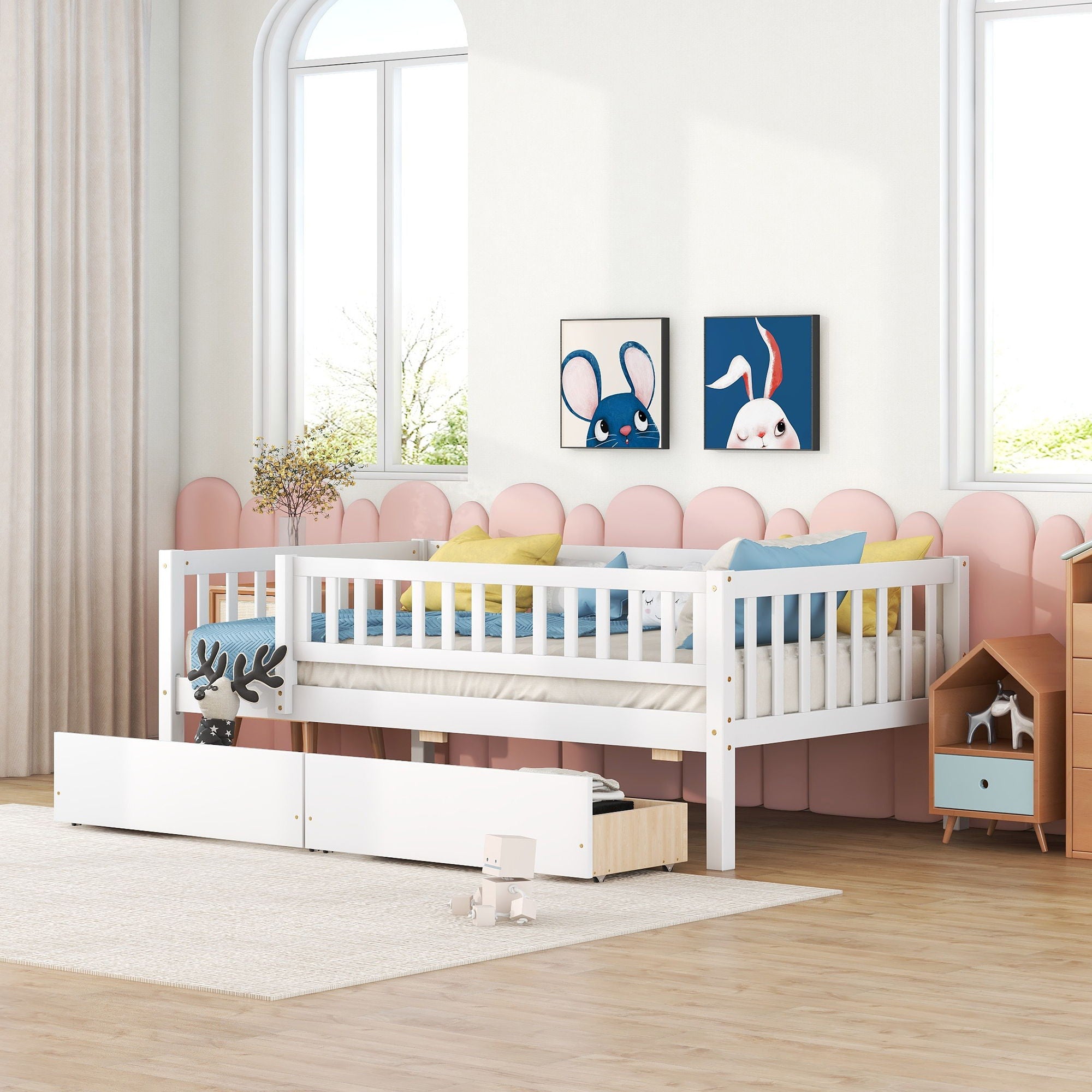 Multi Functional Wooden Daybed Bed
