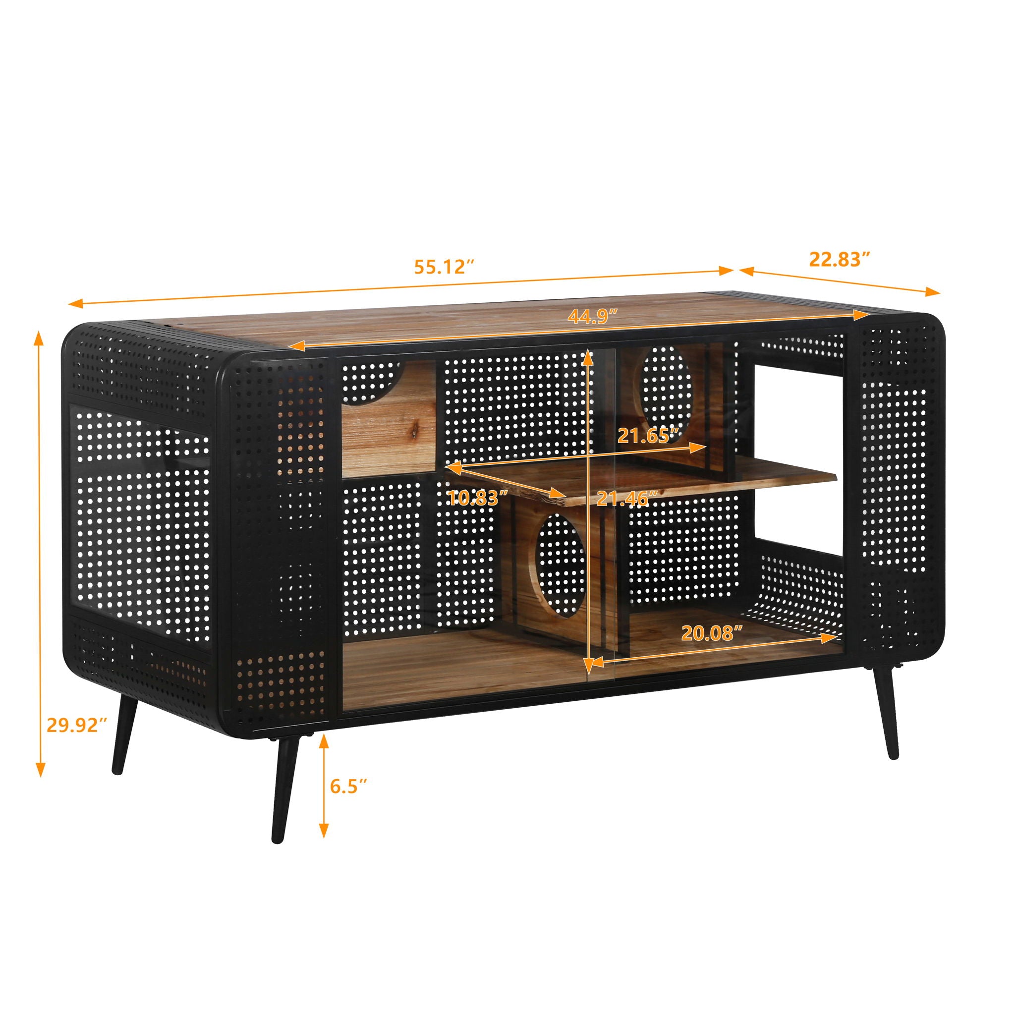 Cat House With Tempered Glass