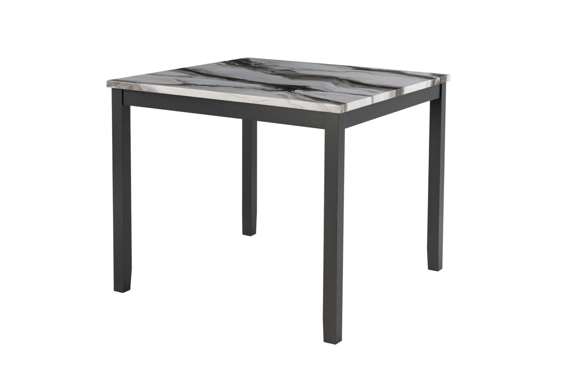D4054 - 5 Piece Dining Room Set (Bar Table With 4 Bar Stools) - Black