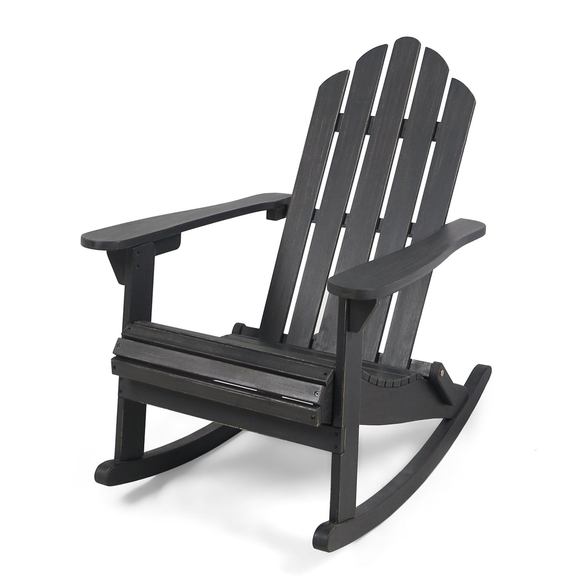 Echoes - Outdoor Acacia Wood Adirondack Rocking Chair