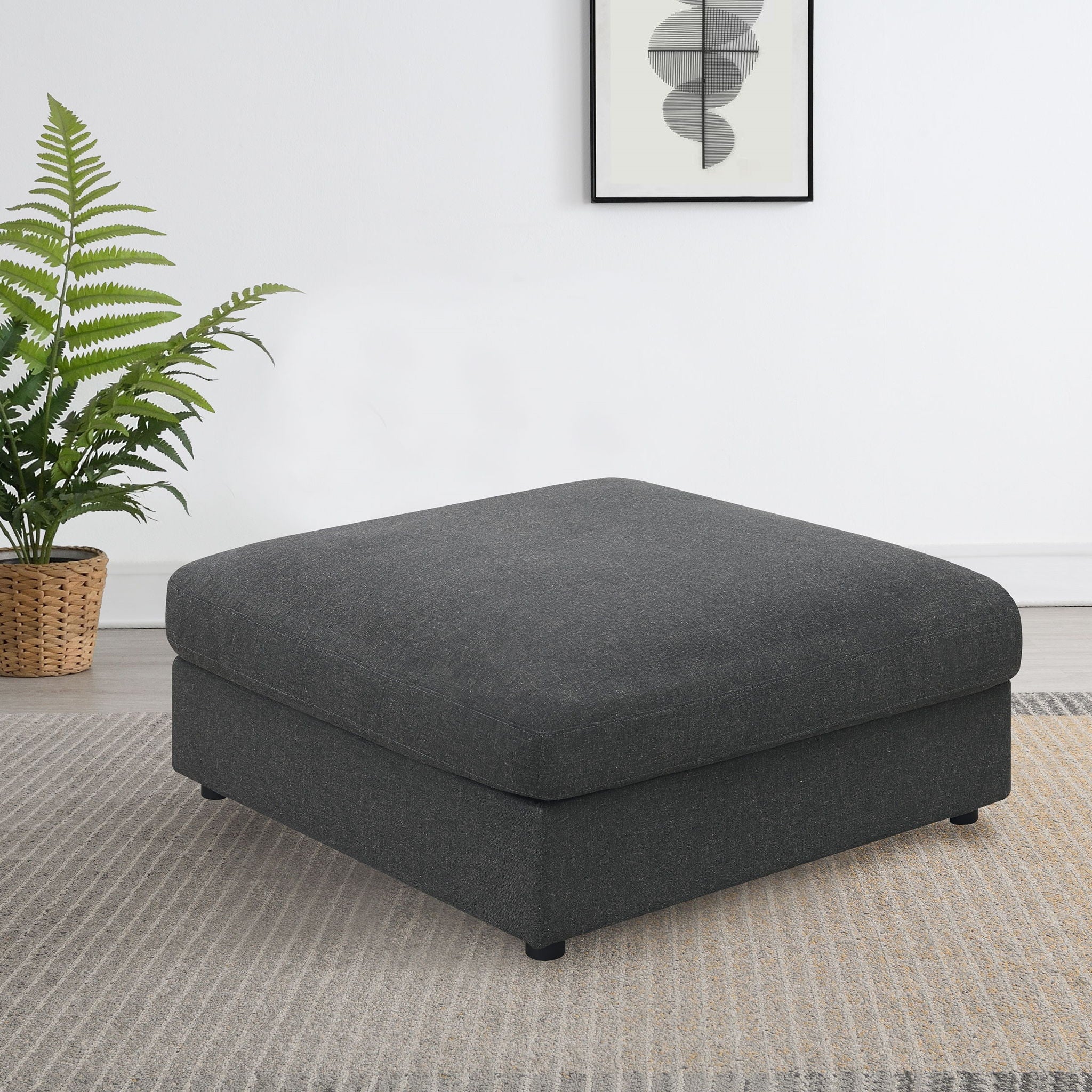 Duncan - Square Upholstered Ottoman
