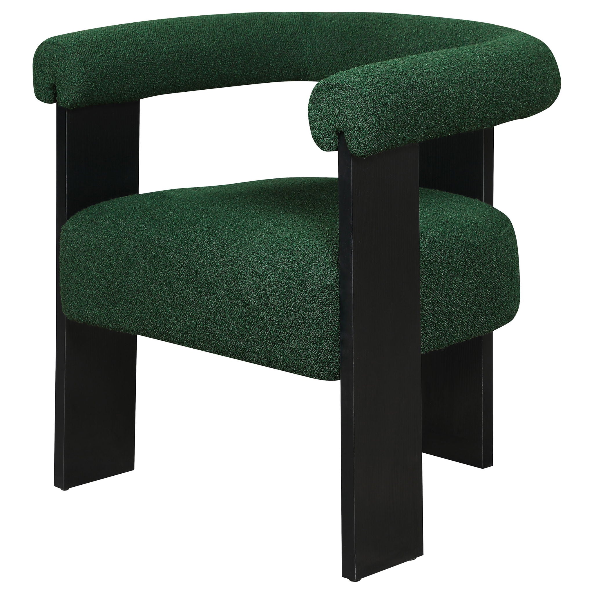 Slater - Upholstered Accent Side Chair - Green