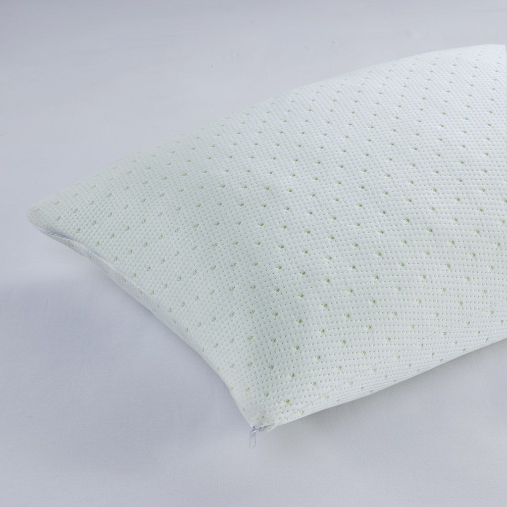Queen Rayon From Shredded Memory Foam Pillow - Ivory