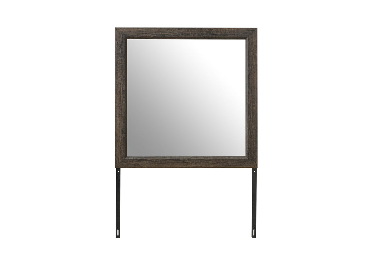 Harmony - 3 Piece Bedroom Set (King Bed, Dresser And Mirror) - Brown