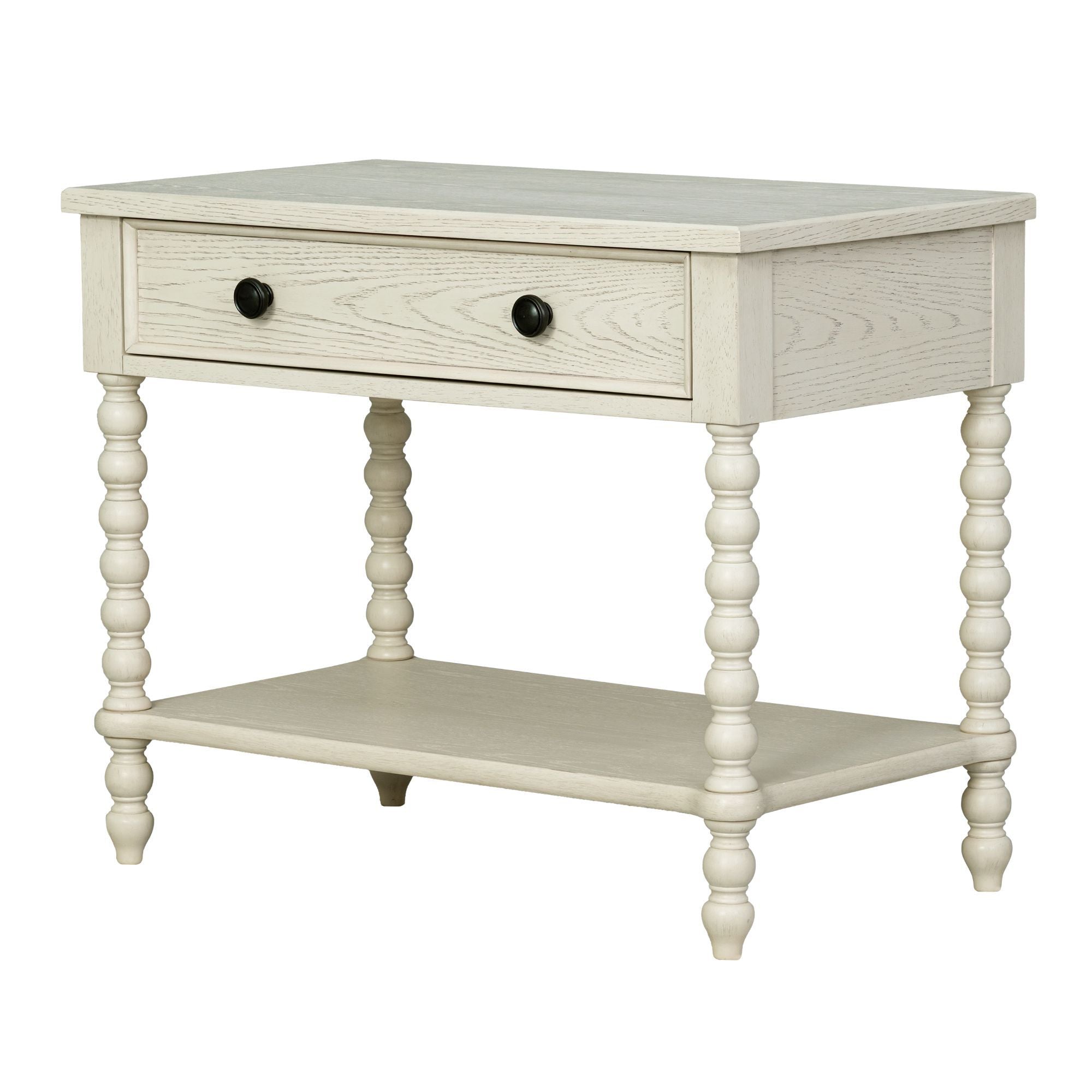 Beckett - Large Nightstand - Antique Cream
