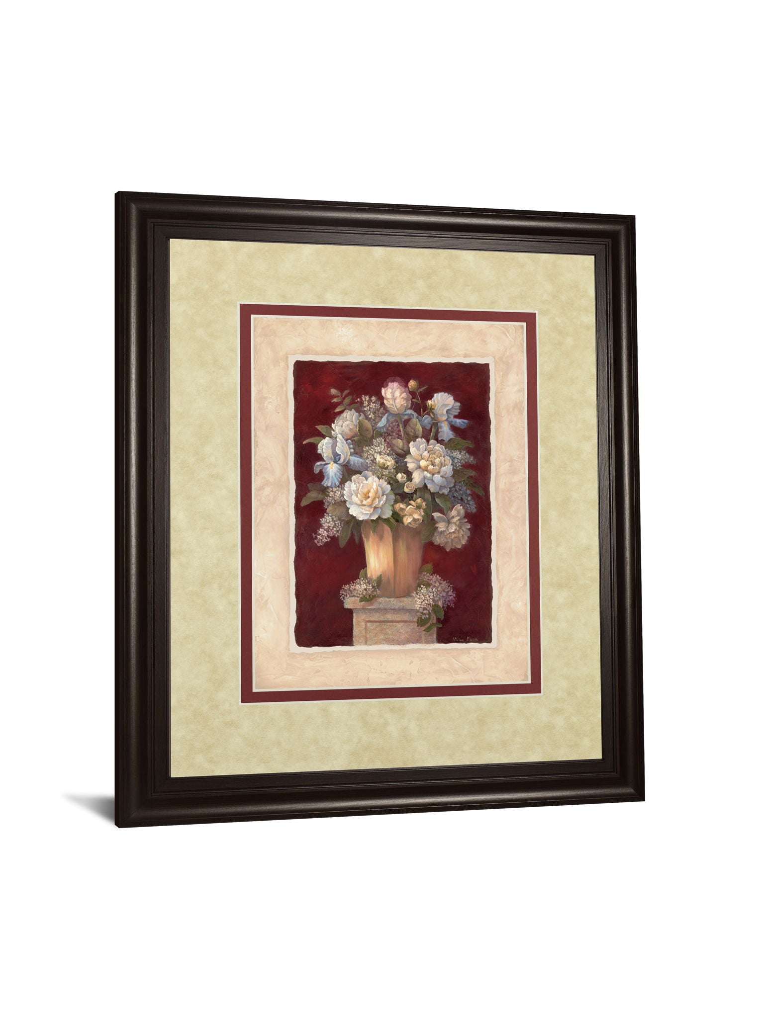 Traditional Il By Vivian Flasch - Framed Print Wall Art - Beige