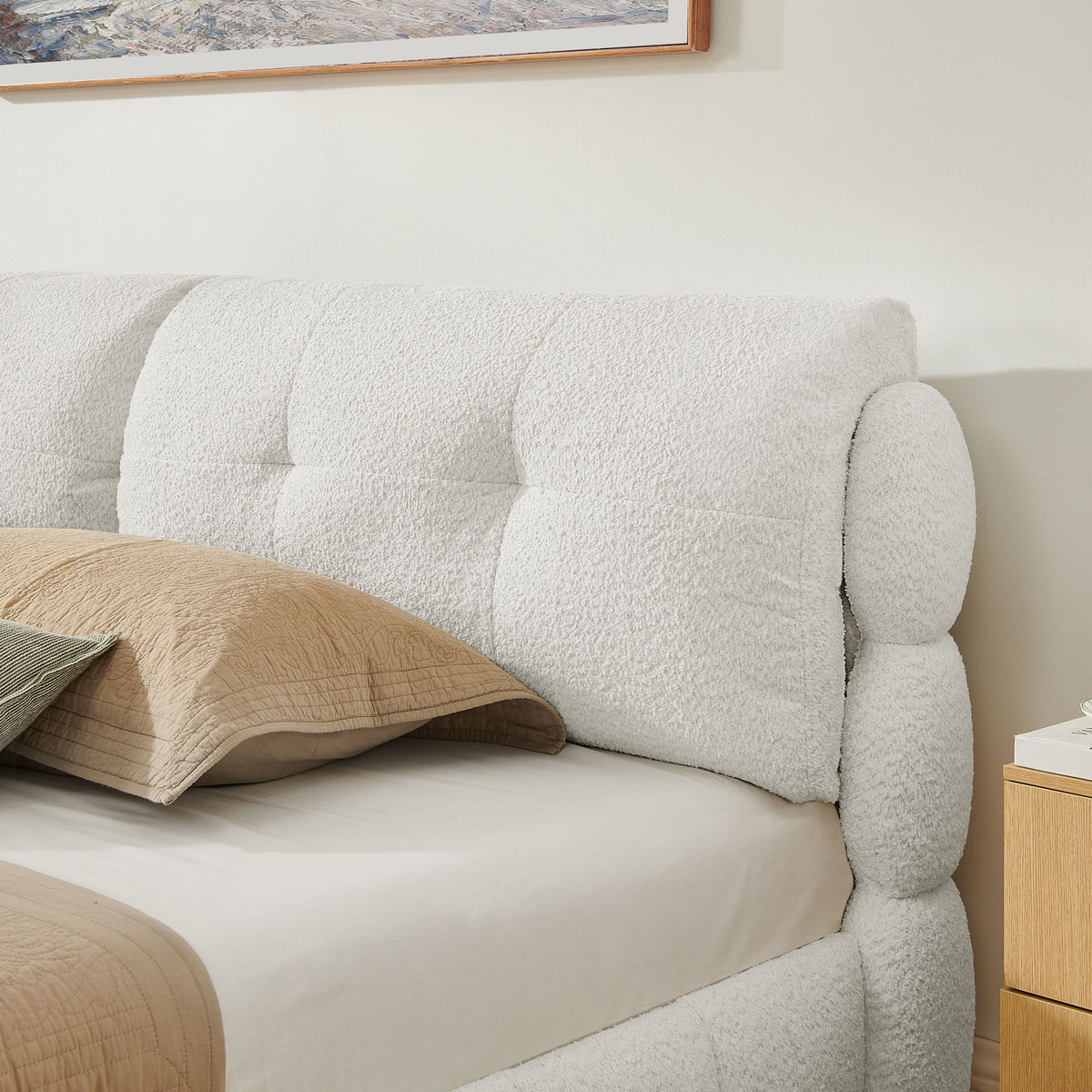 Platform Bed & Upholstered Frame