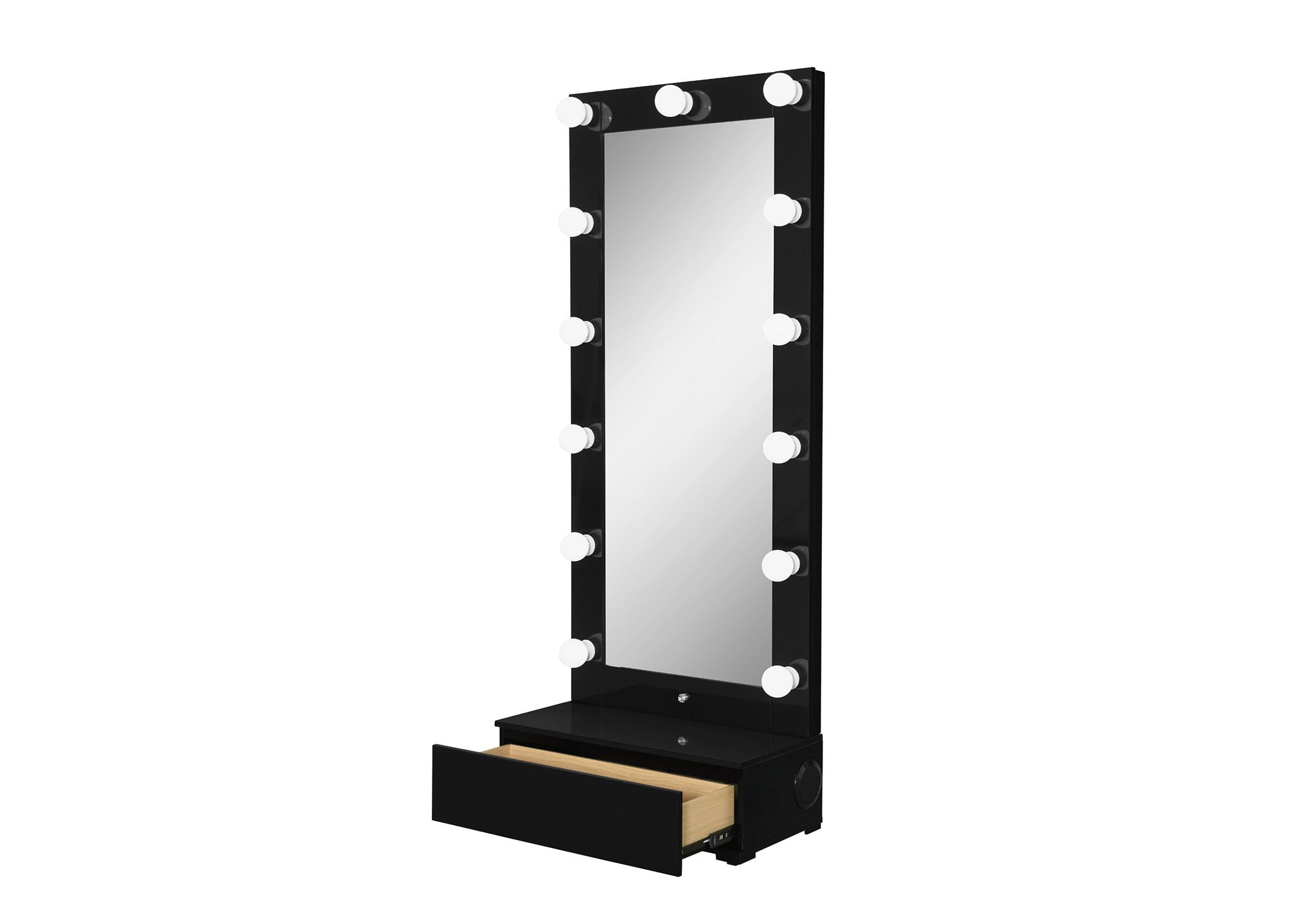 Ella - Small Drawer With Speaker - Black
