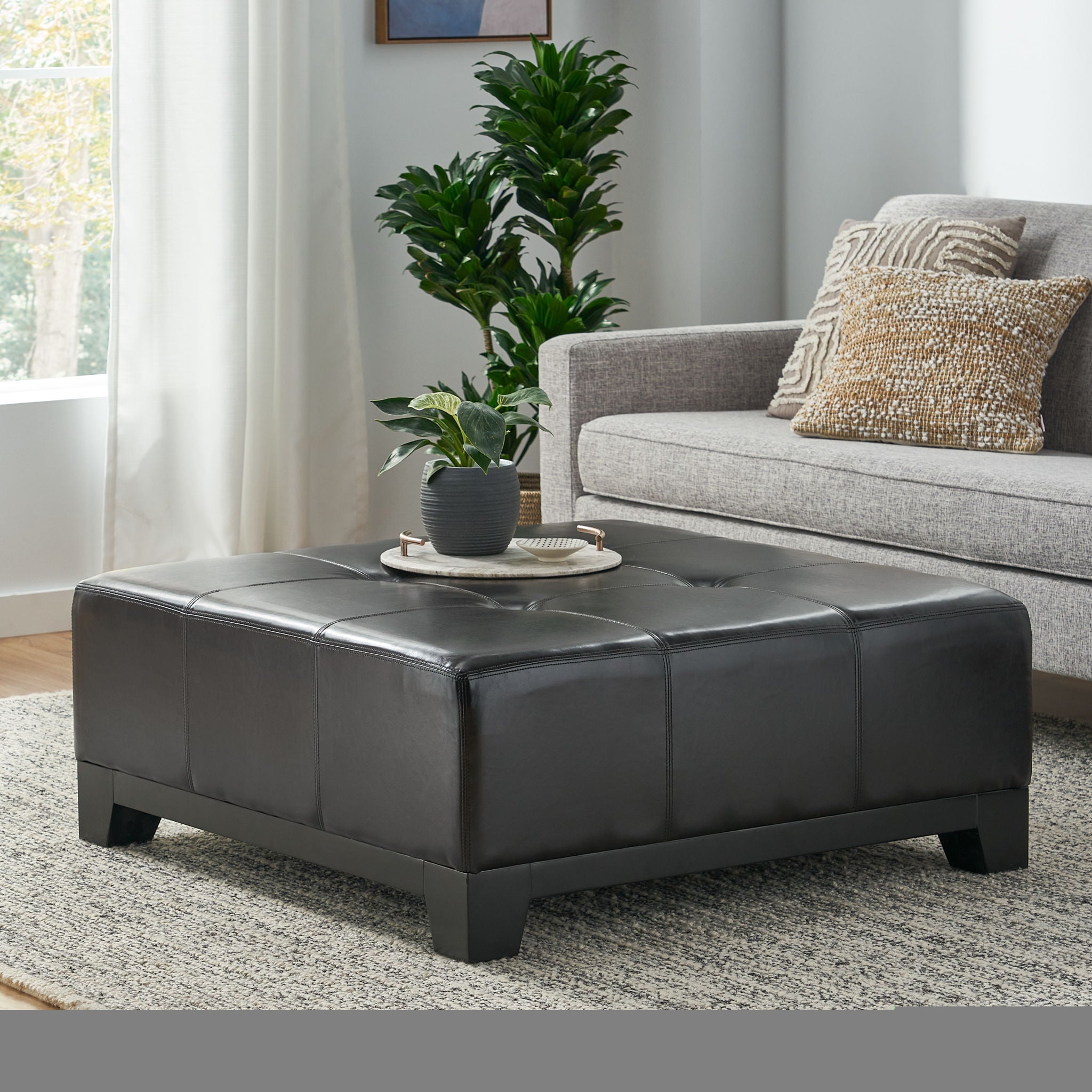 Darlington - Ottoman Coffee Table - Espresso Brown