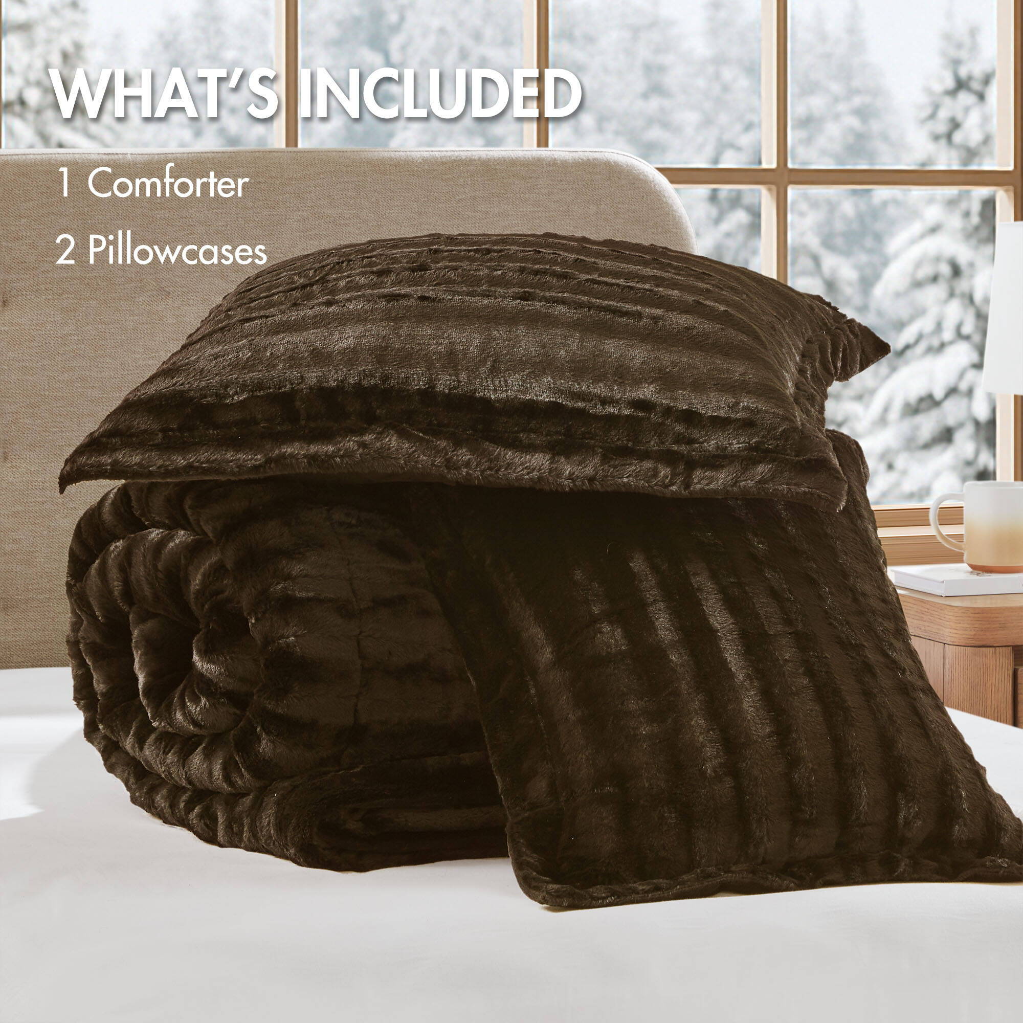 Duke - Comforter Mini Set -Chocolate