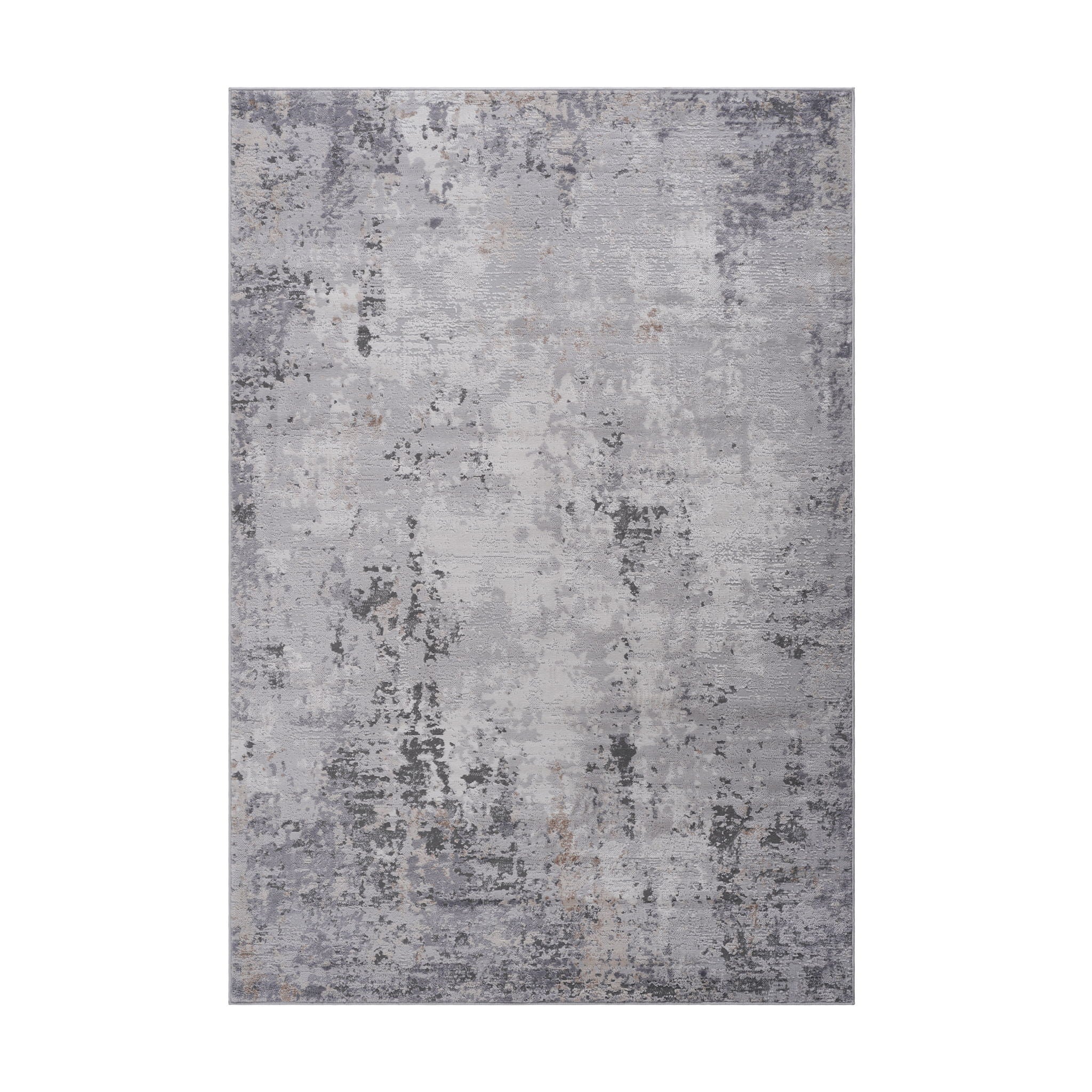 Marfi - 2' X 3' Abstract Area Rug - Ivory / Taupe