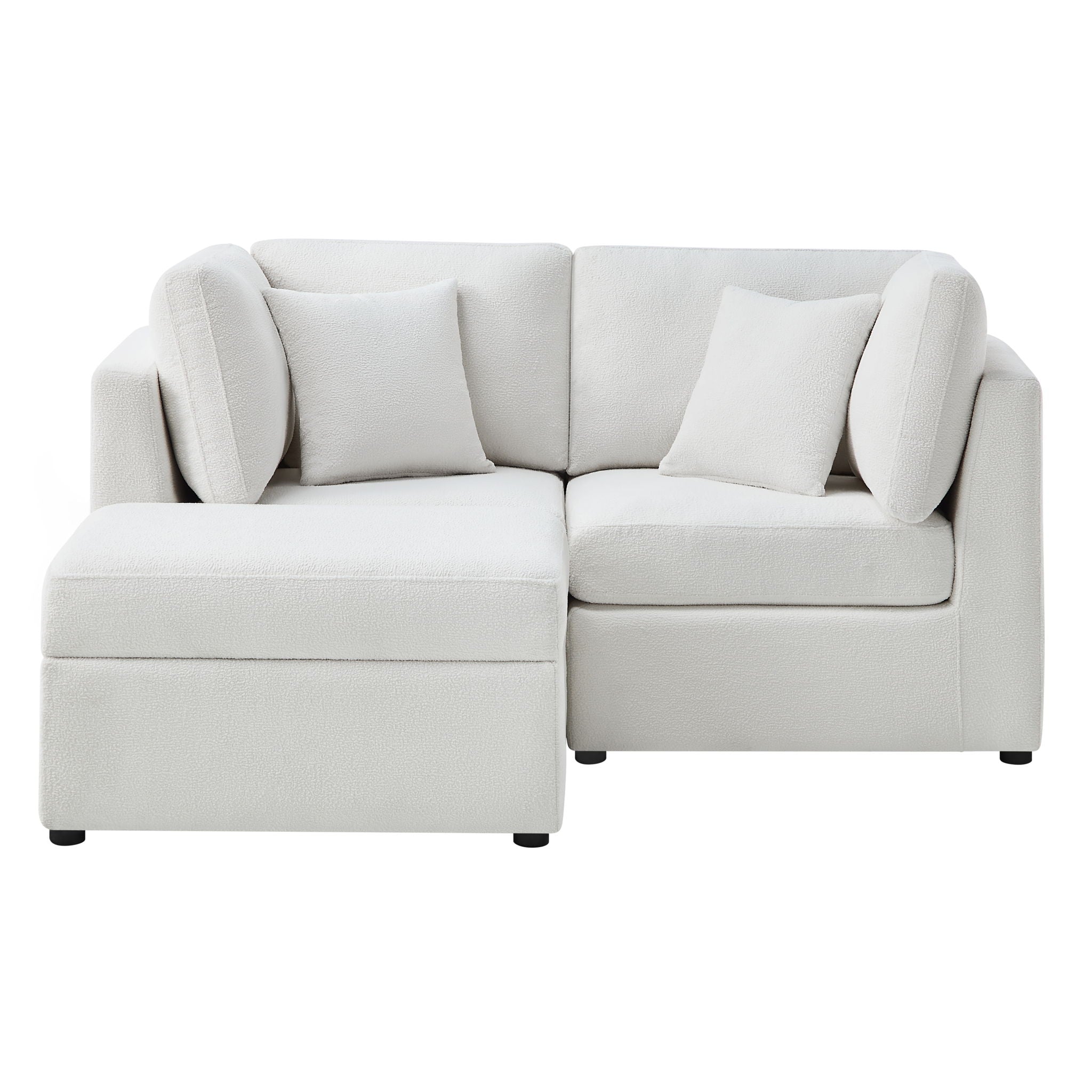 Chauncy - Sectional With Storage Ottoman