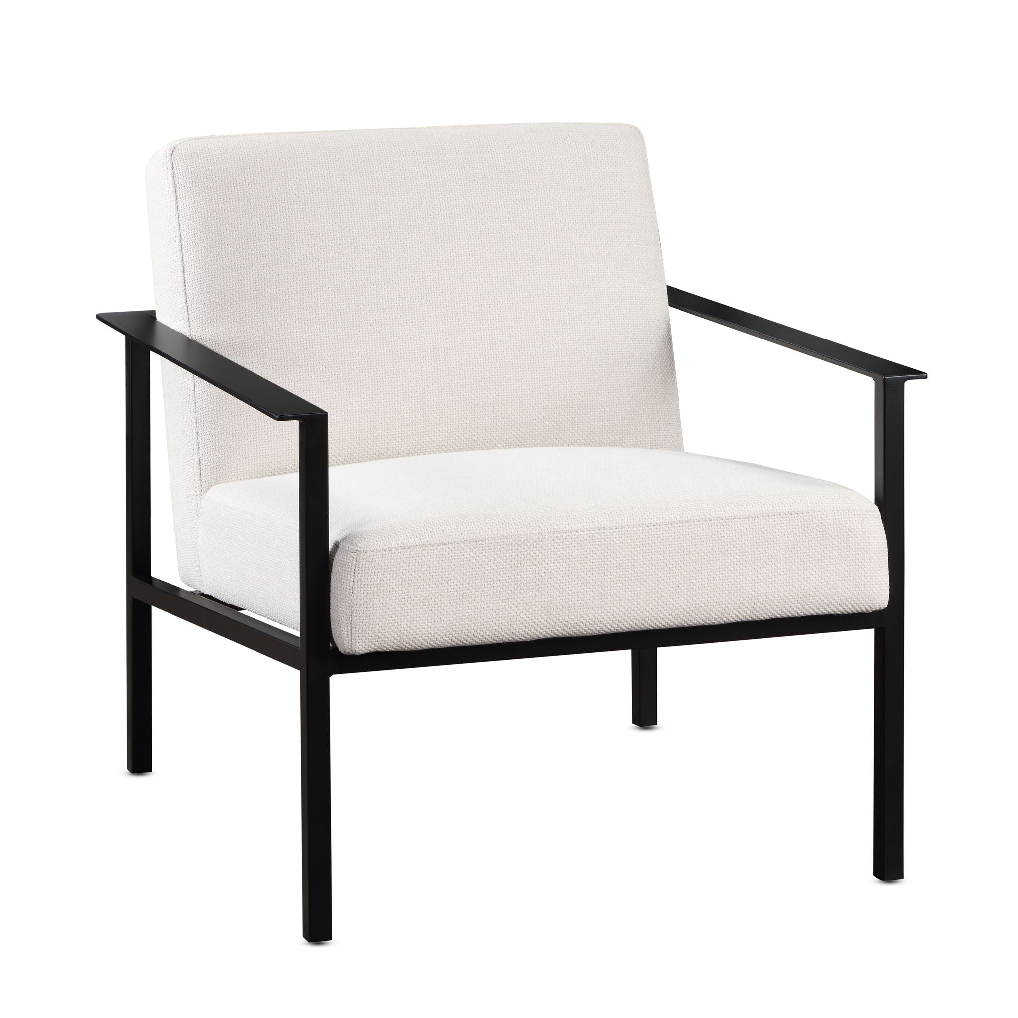 Millie - Stationary Accent Chair - Off White