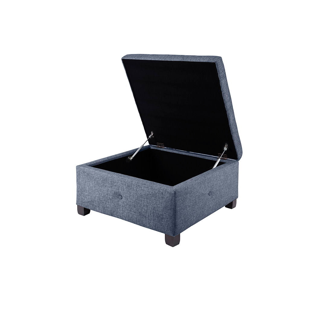 Aspen - Ottoman - Blue