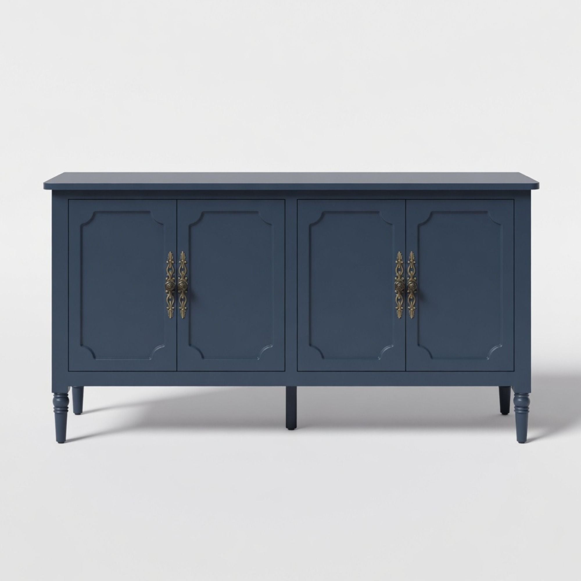 Vintage Buffet Cabinet With Adjustable Shelves