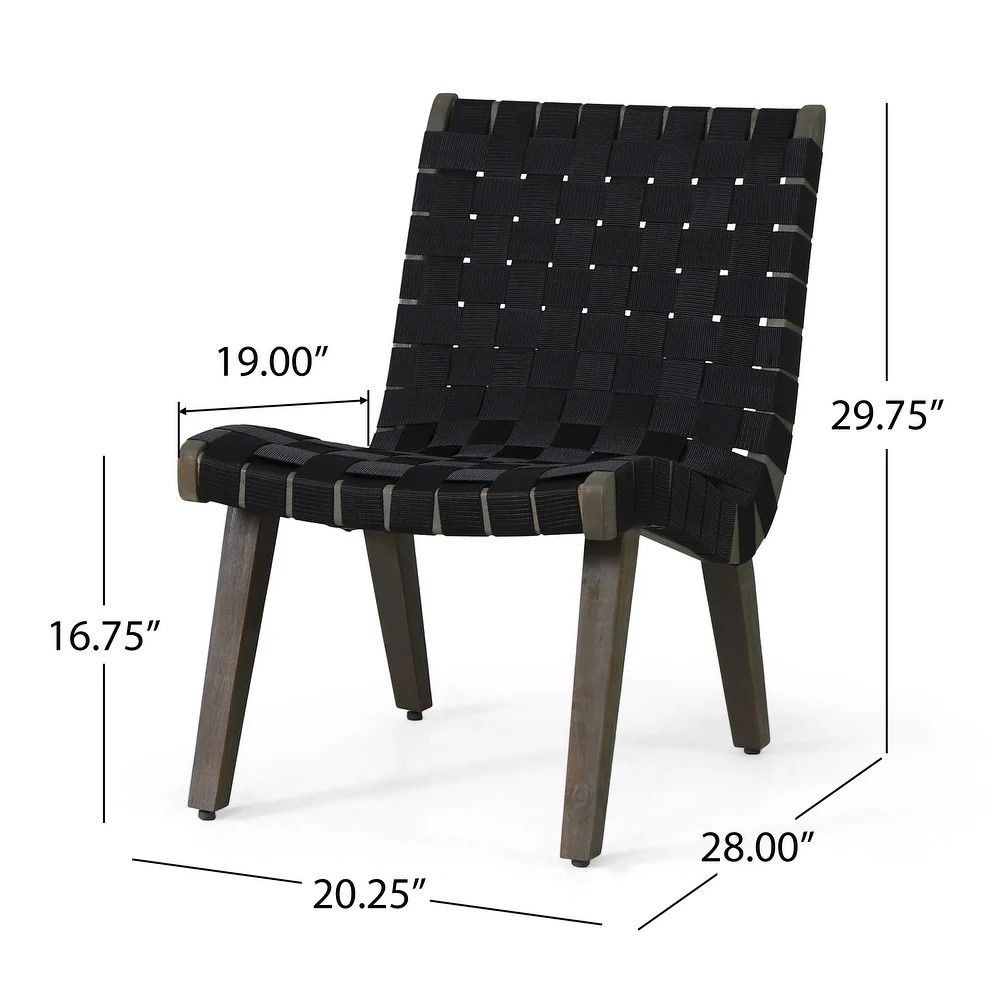 Outdoor 3 Piece Rope Weave Patio Seating Set