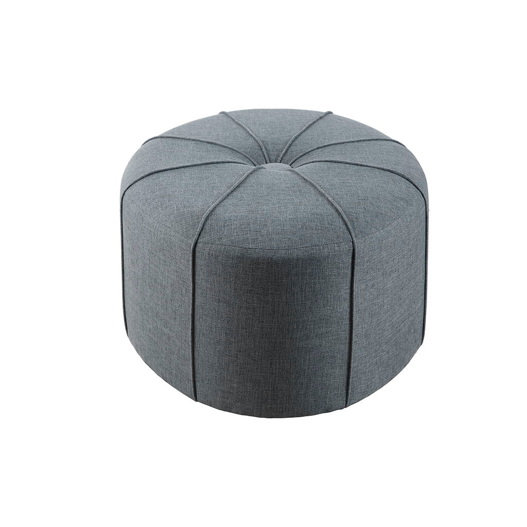 Ferris - Oval Ottoman - Blue