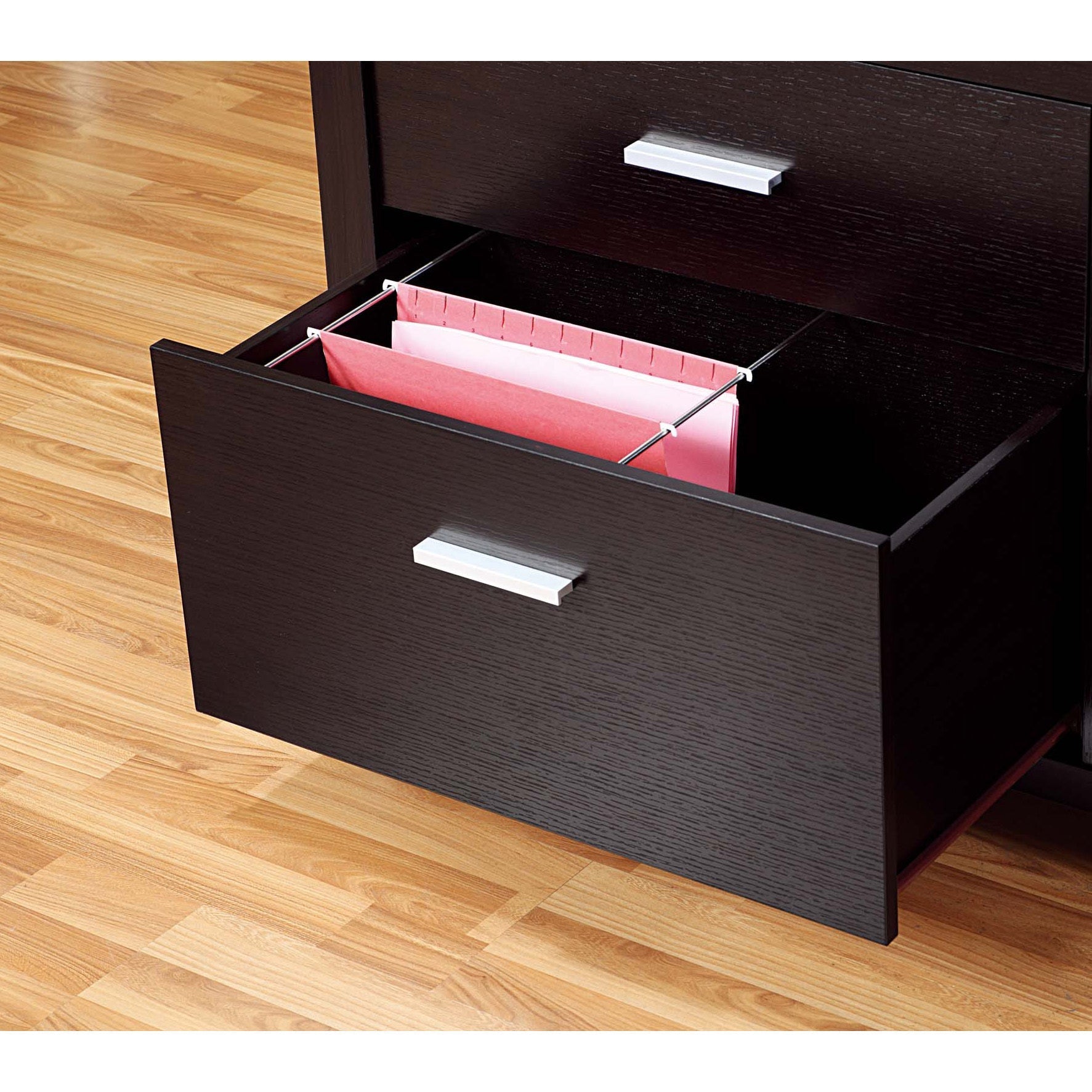 ID USA File Credenza Red Cocoa