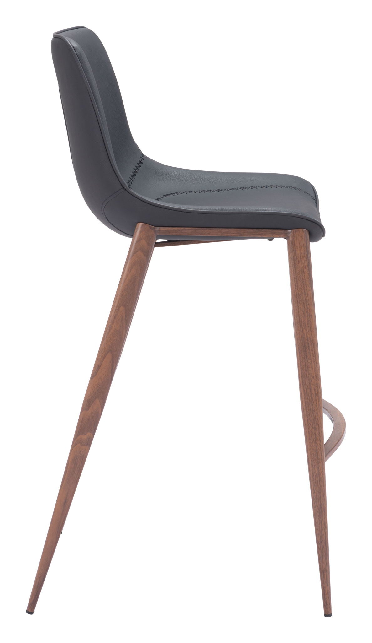 Magnus - Barstool With Black Legs (Set of 2)