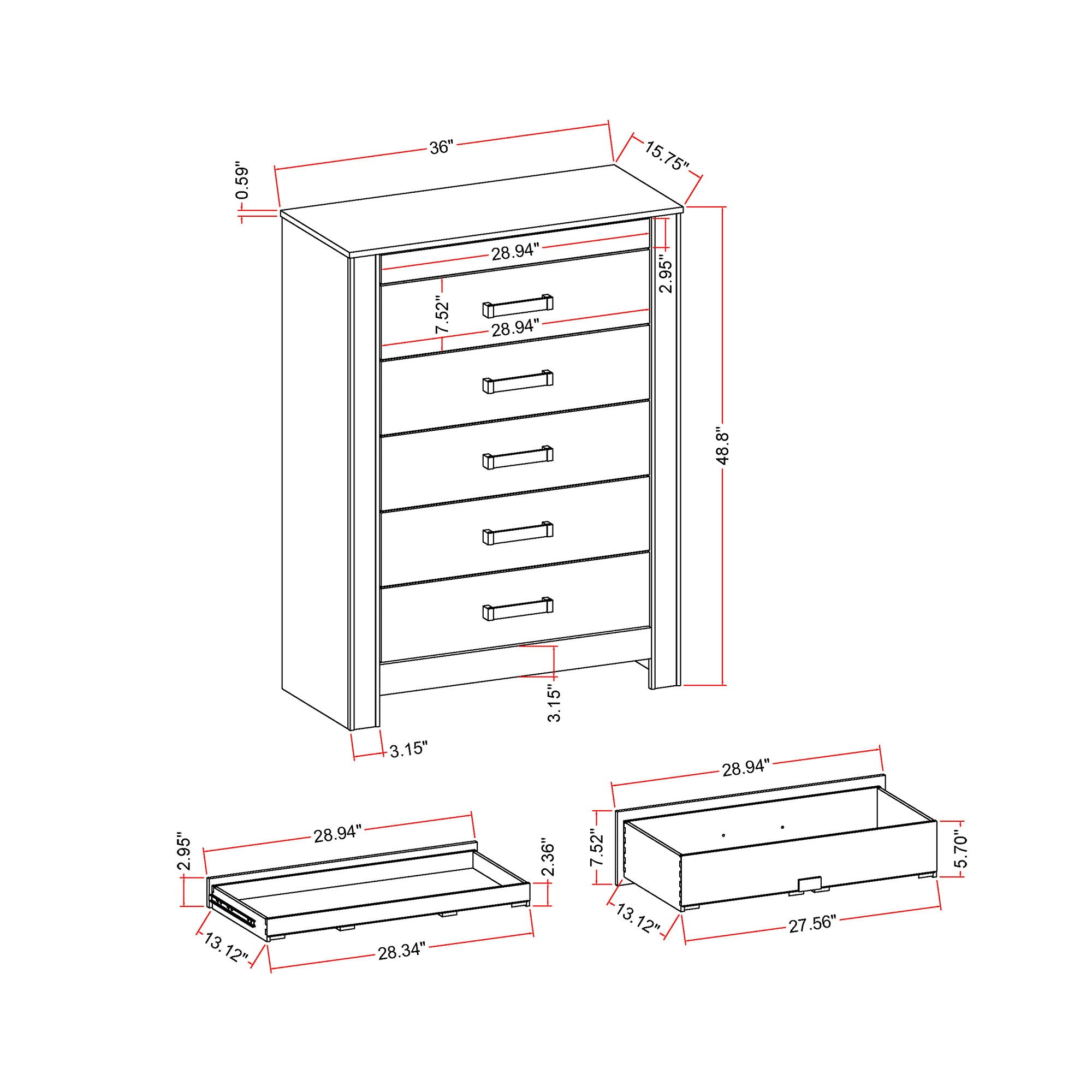 Lorenzo - Chest With Hidden Jewelry Compartment And Bar Handle - Silver