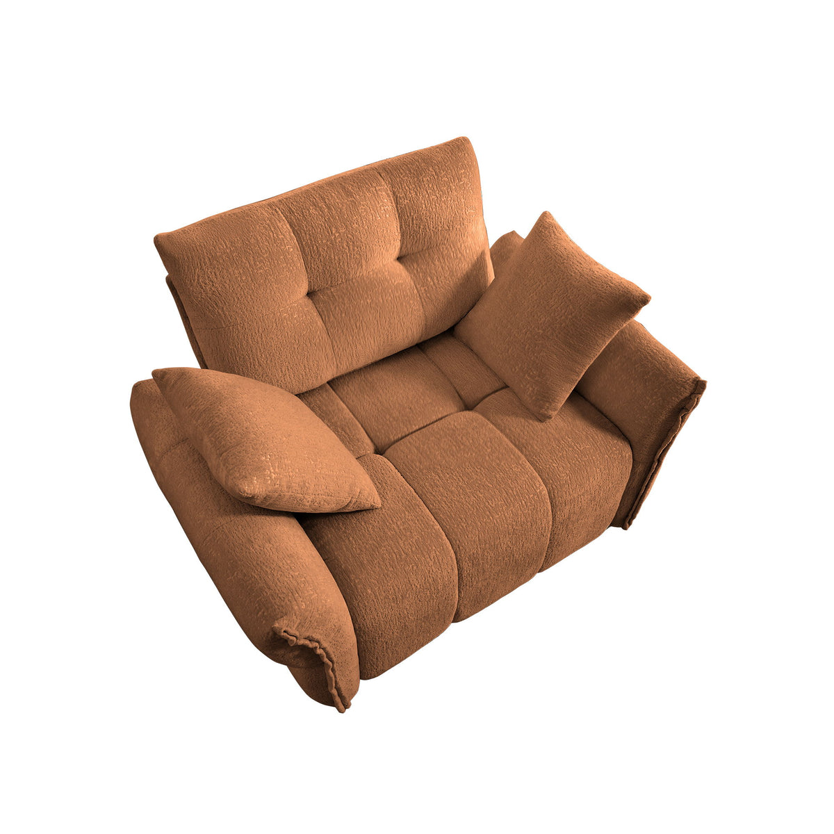 Modern Ergonomic Single Seater Sofa With High Resilience Cushions