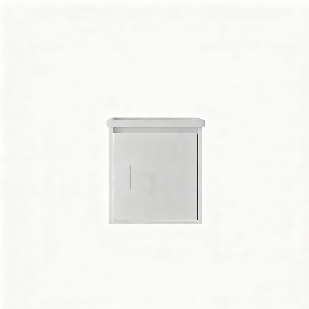 Floating Bathroom Vanity Combo, Wall Mounted Cabinet With Sink & Soft Close Doors For Small Bathrooms