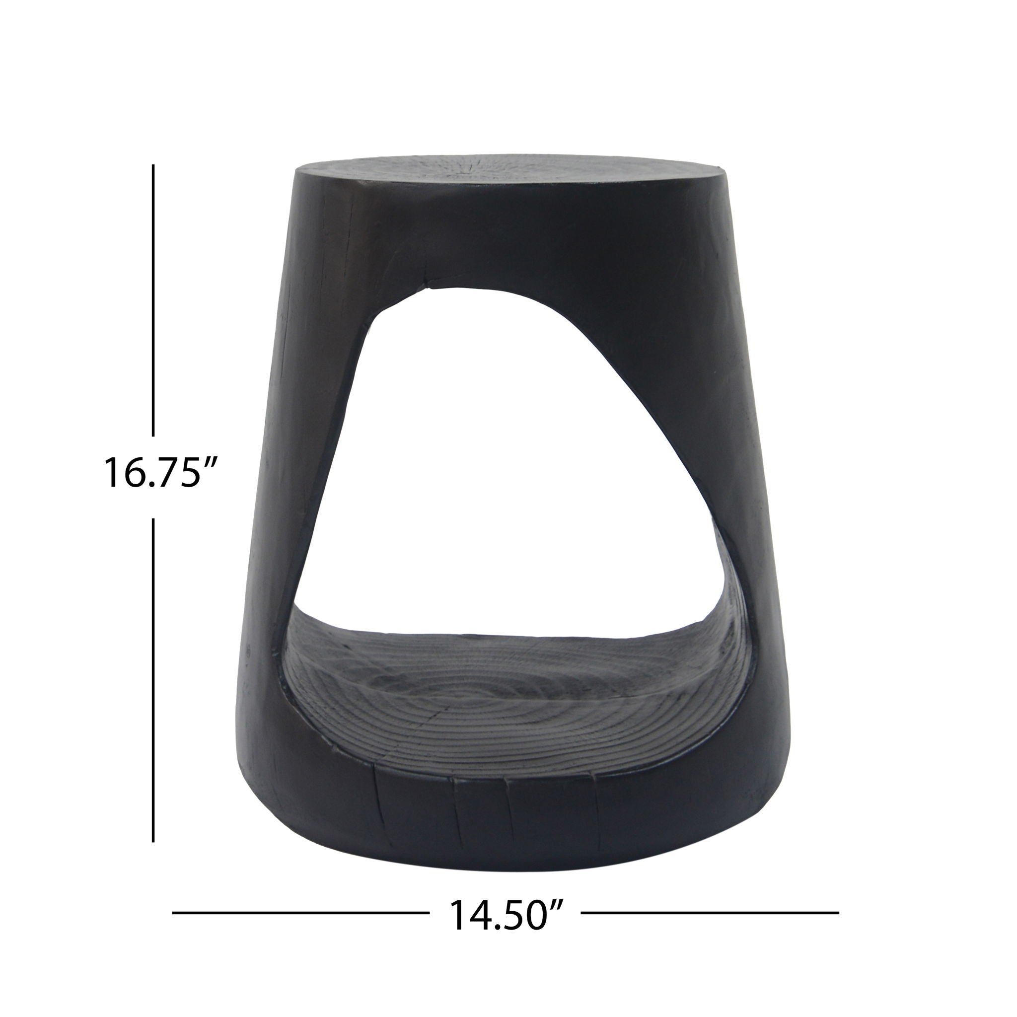 Hollow - Side Table, Durable And Weather Resistant