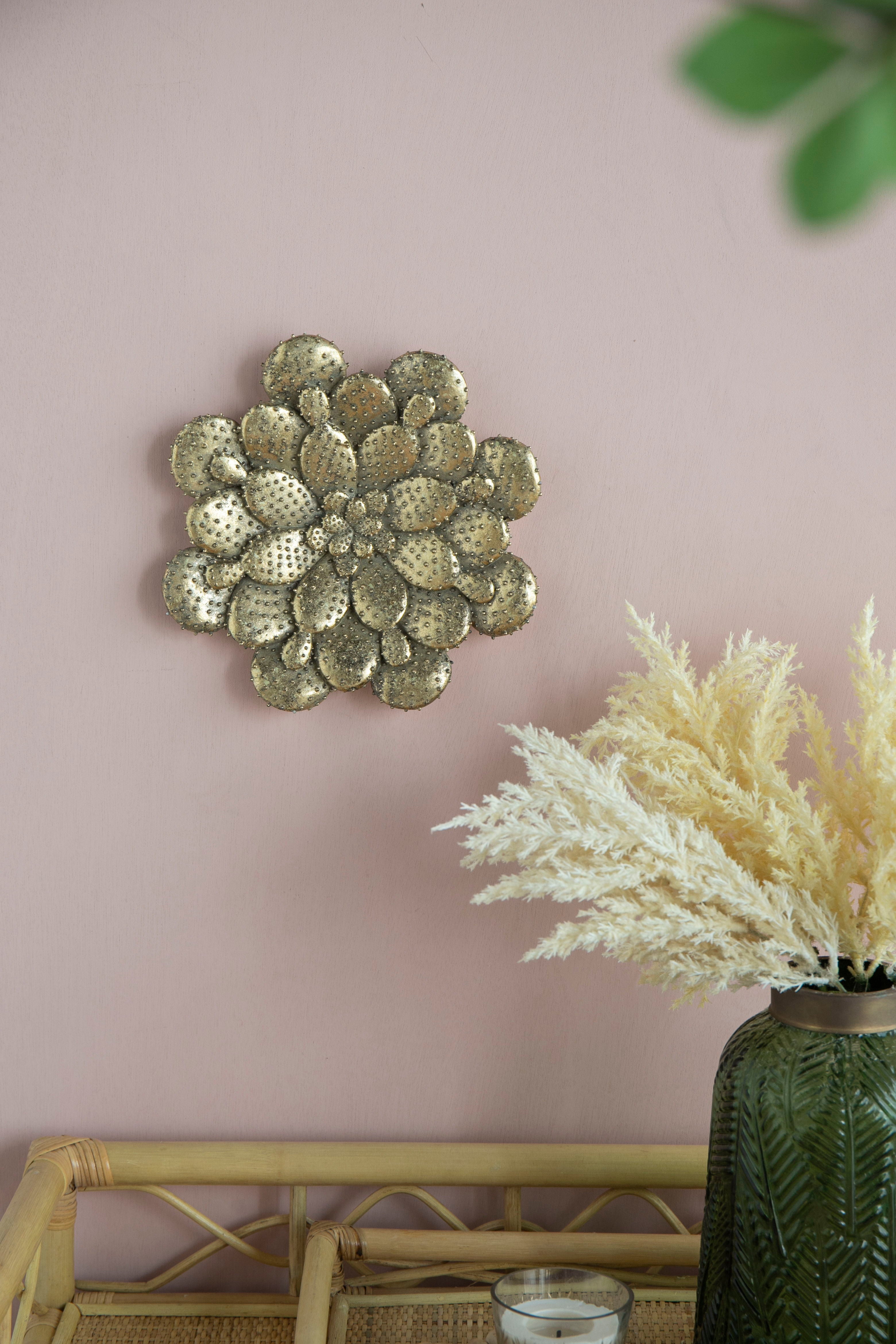 Resin Succulent Wall Plaque