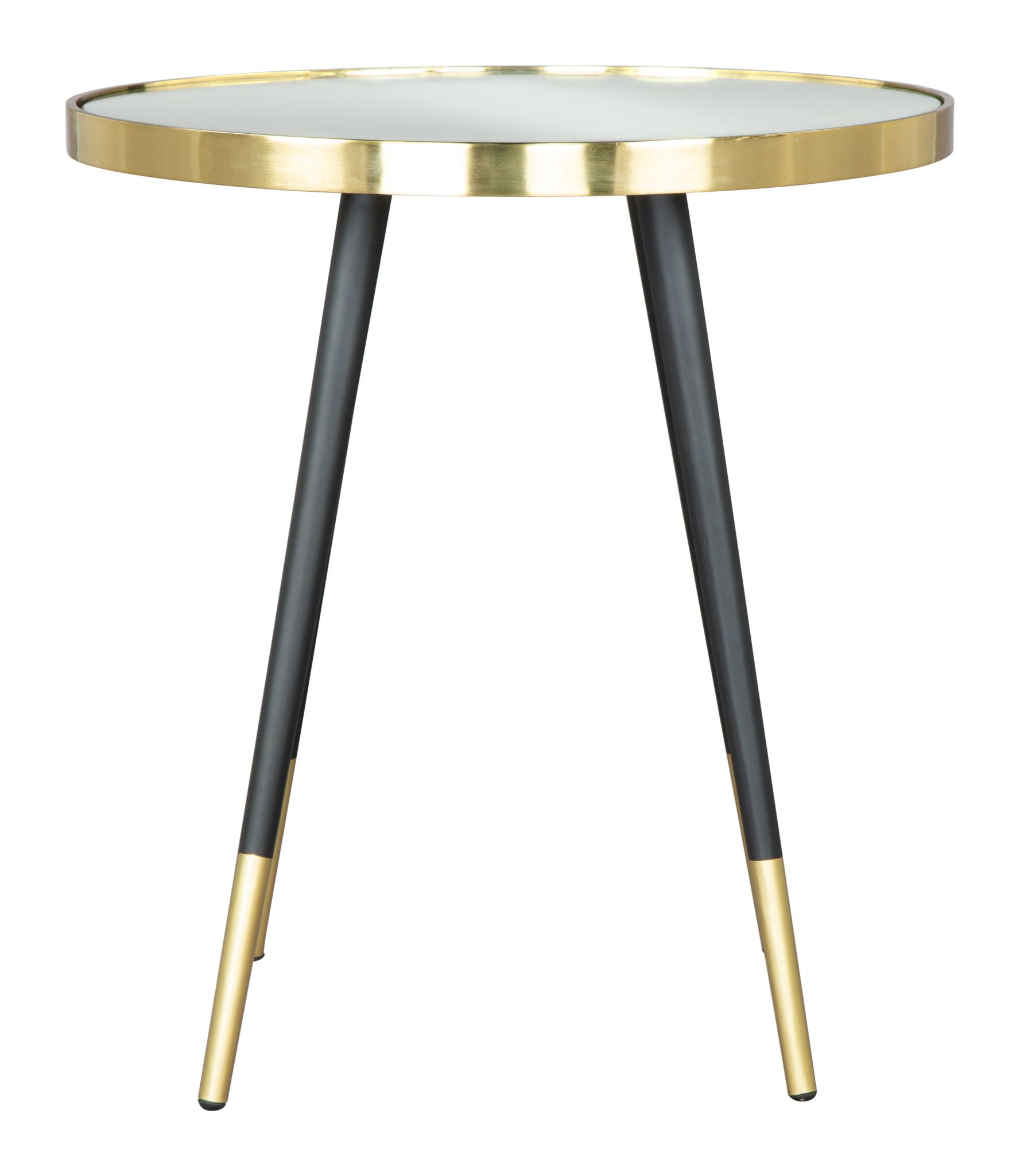 Particle - Side Table - Black / Gold