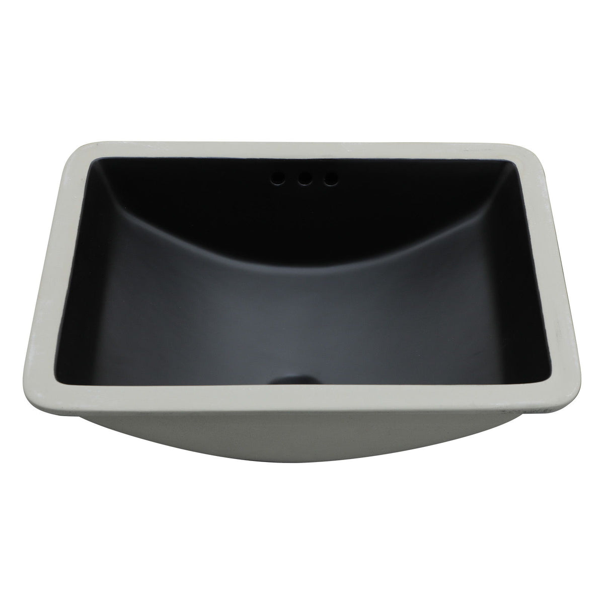 Modern Ceramic Undermount Bathroom Sink With Overflow, High Quality