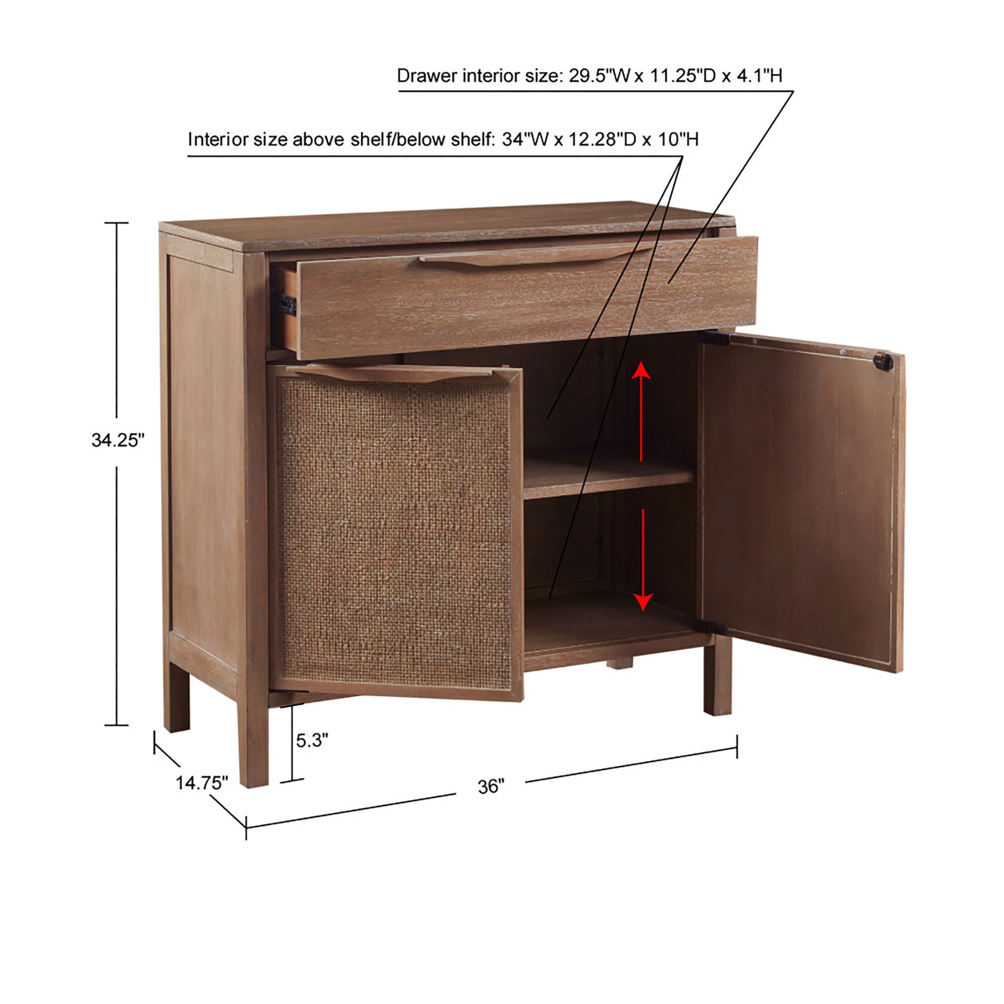 Palisades - Accent Chest - Natural