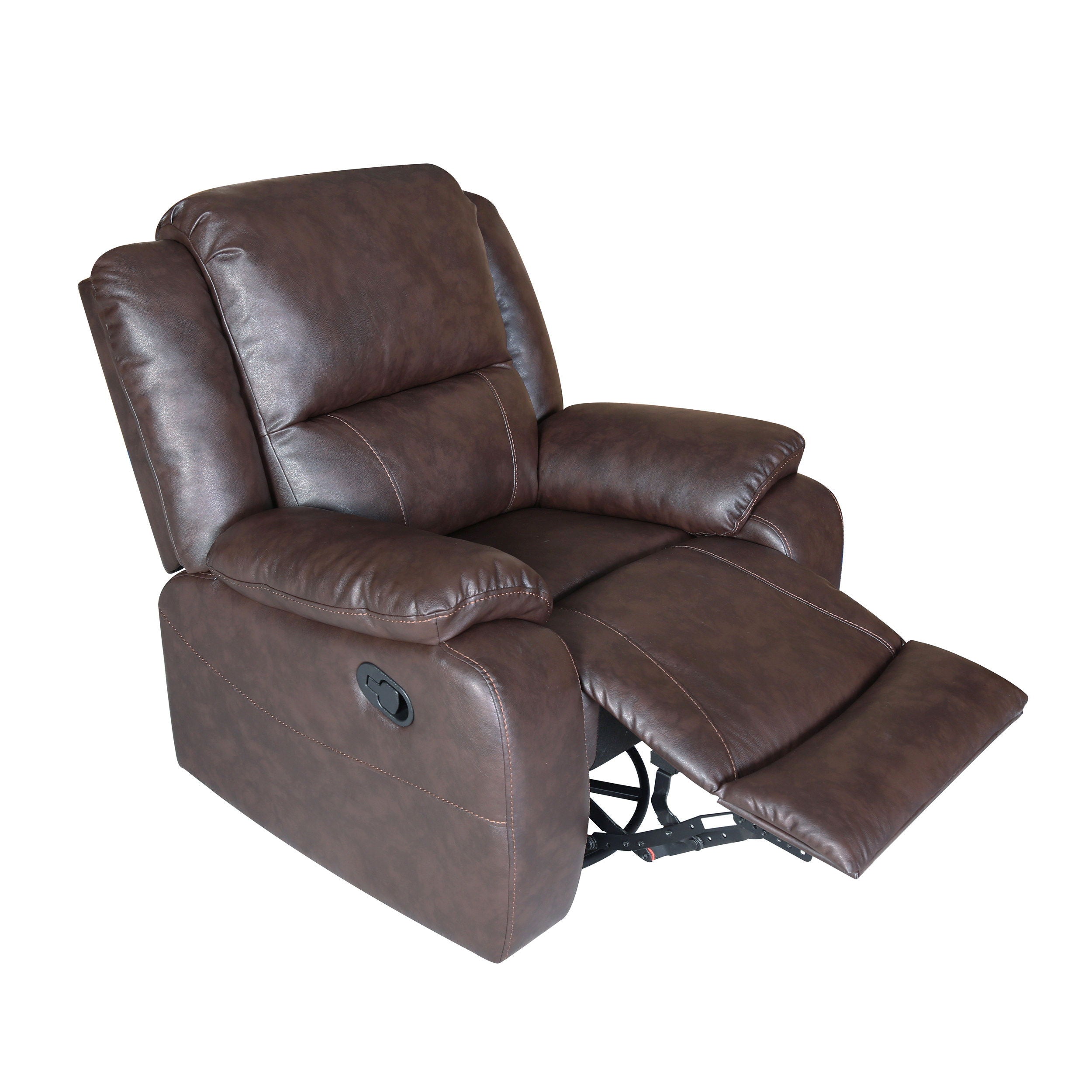 Stylish Wide Manual Swivel Standard Recliner