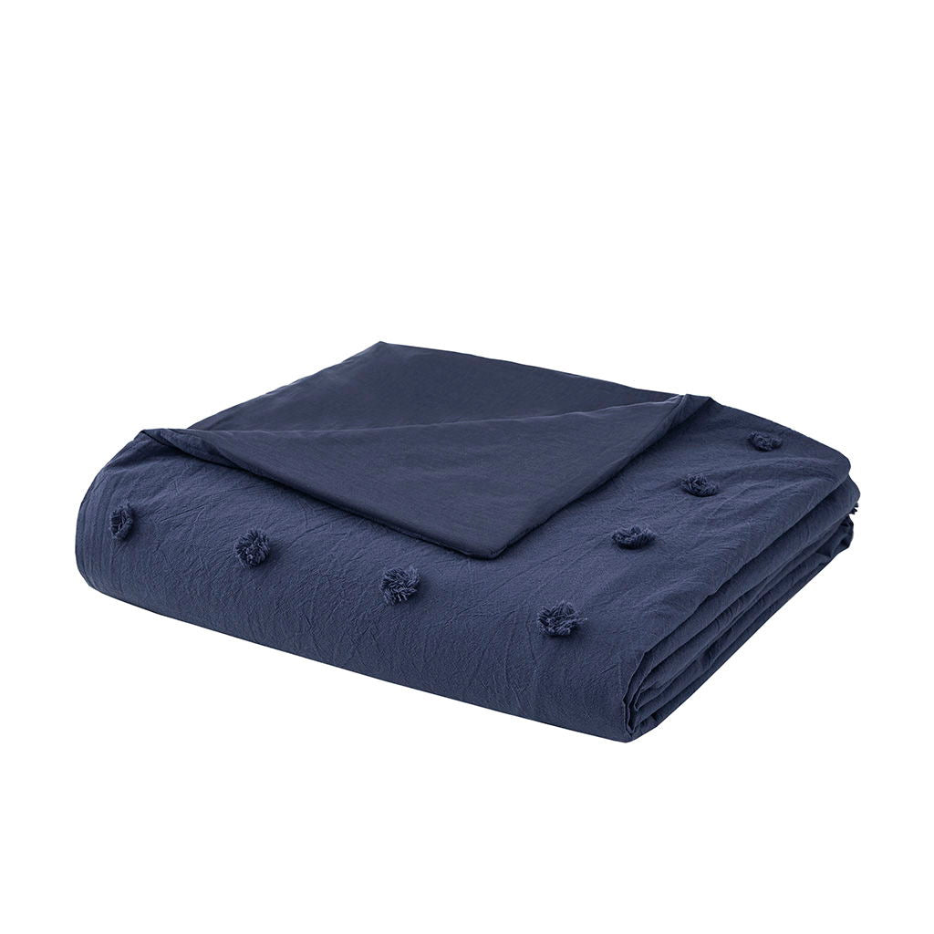 Brooklyn - Duvet Cover Set - Indigo Blue