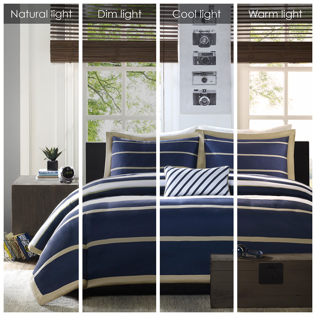 Ashton - Duvet Cover Set - Khaki