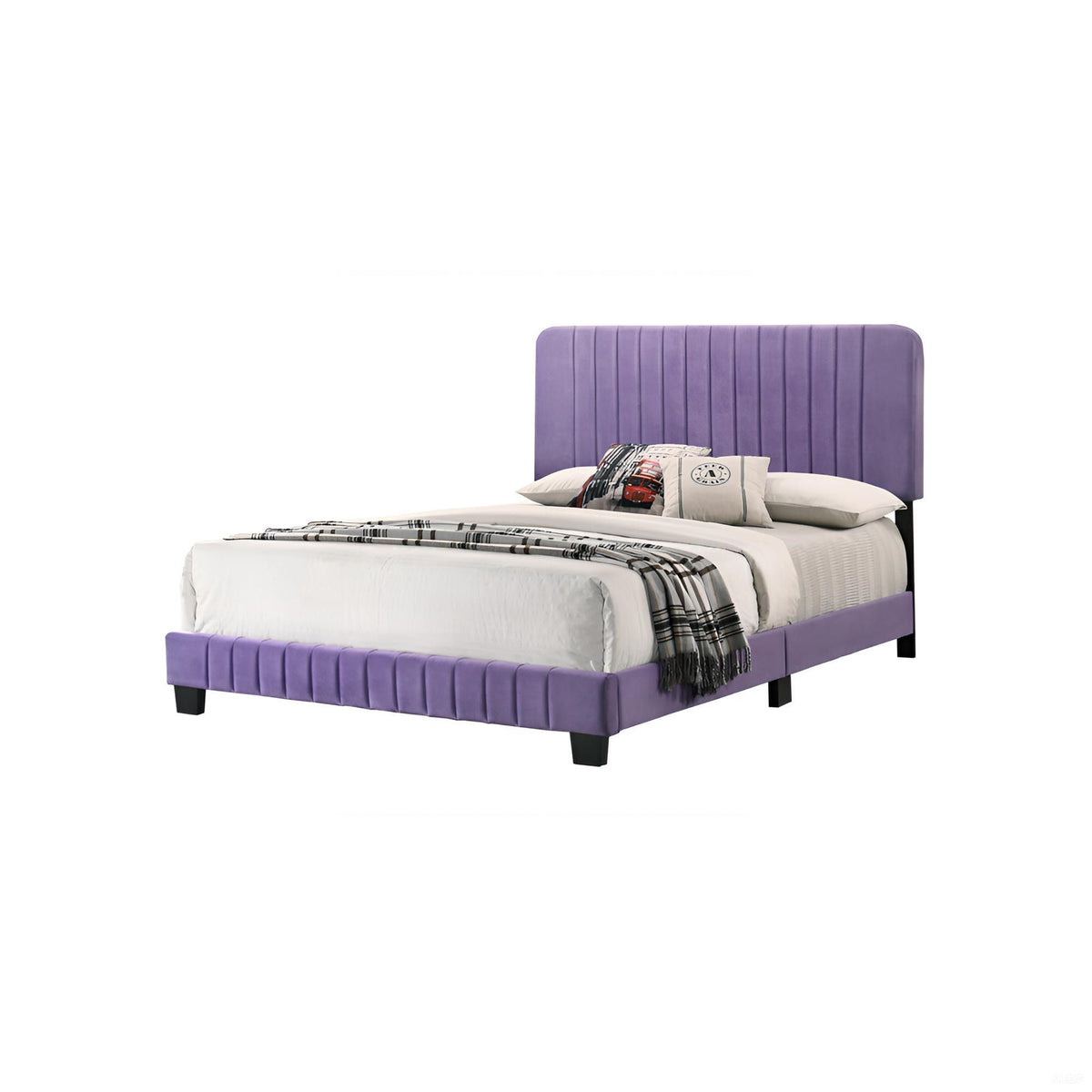 Channel Tufted Bed
