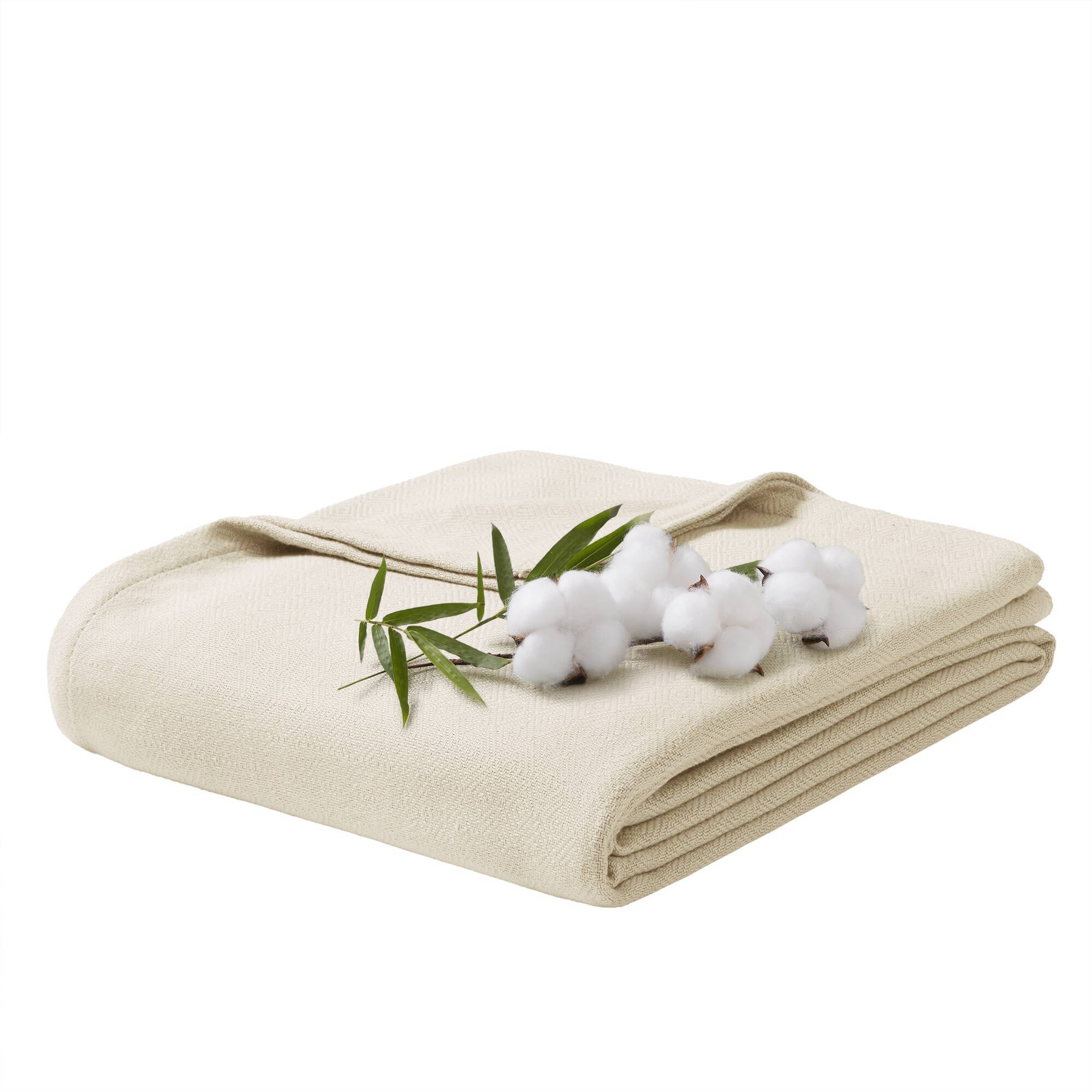 Bamboo Cotton - Full/Queen Rayon From Blanket - Ivory