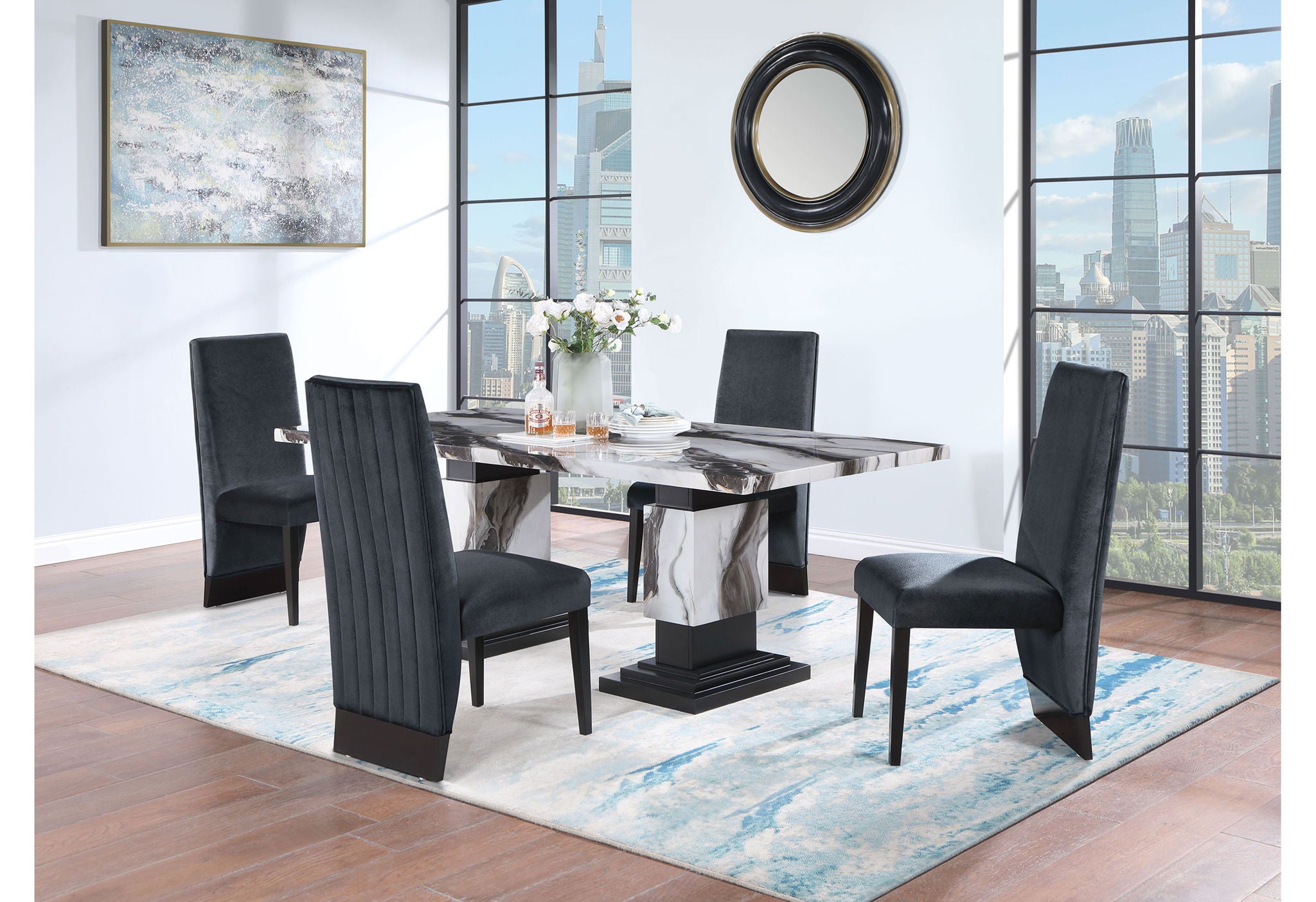 D12 - Dining Table / Top - White