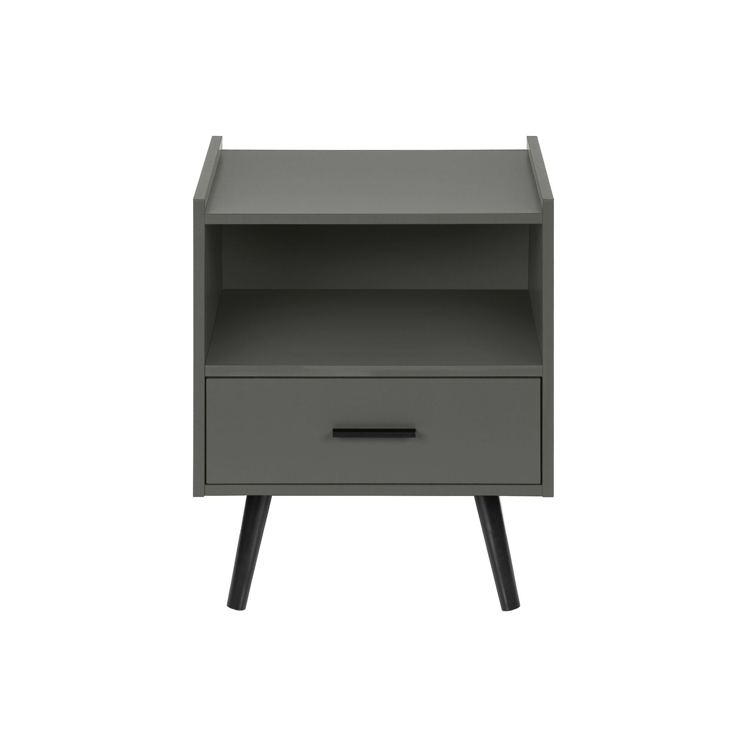 Modern Accent Table With Storage Drawer
