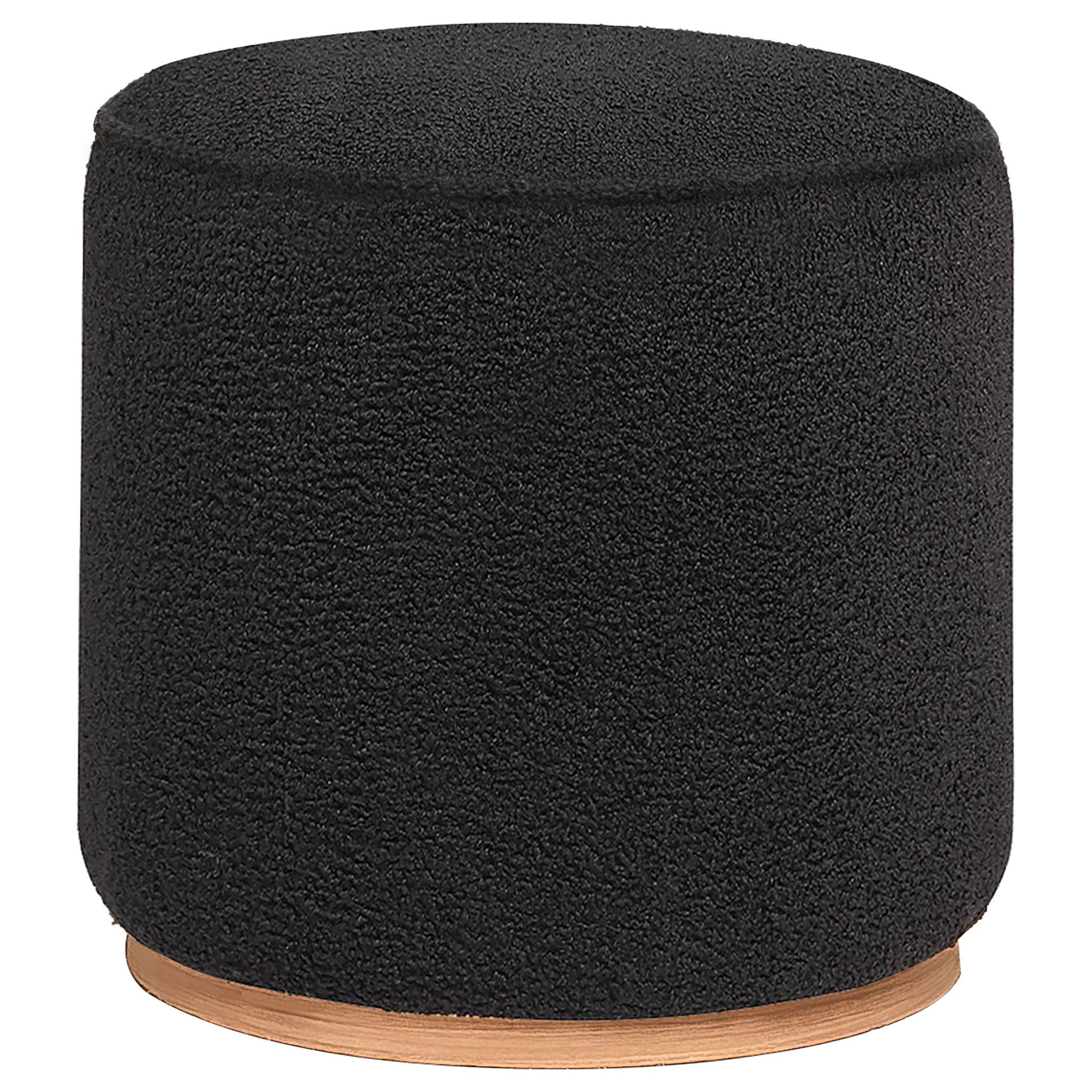 Keita - Upholstered Round Ottoman