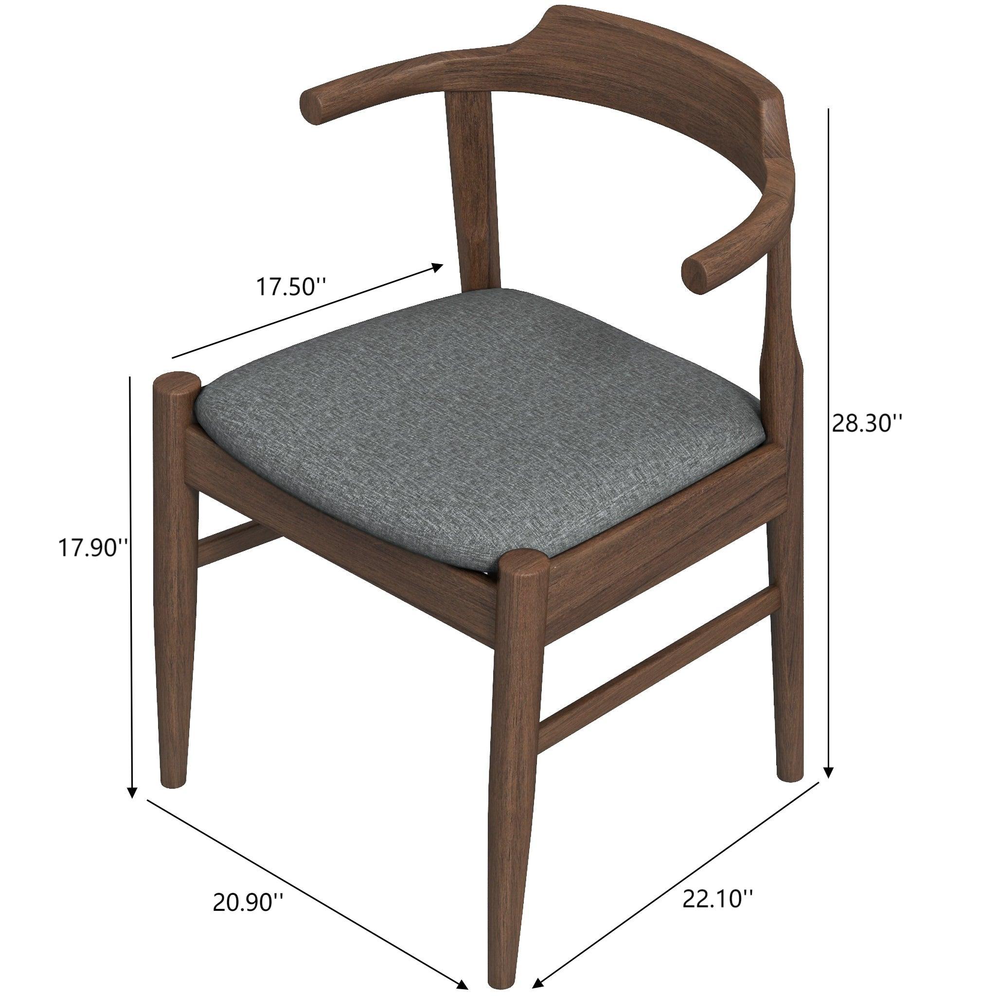 Leon - Mid-Century Modern Dining Chair (Set of 2)