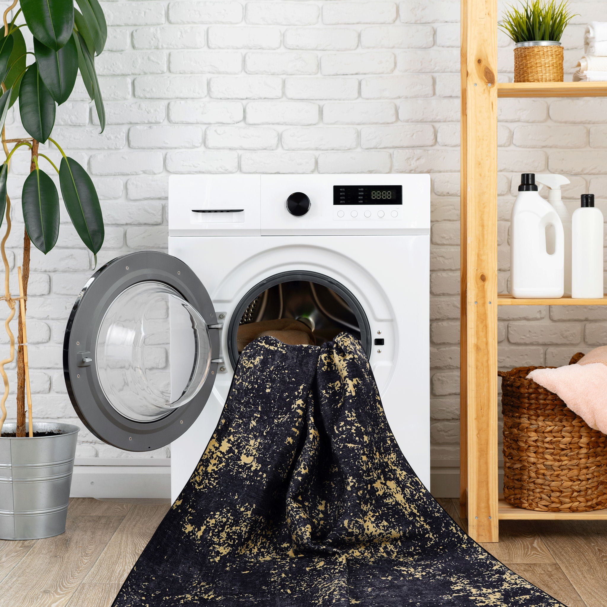 Maval - Stunning Area Rug, Washable