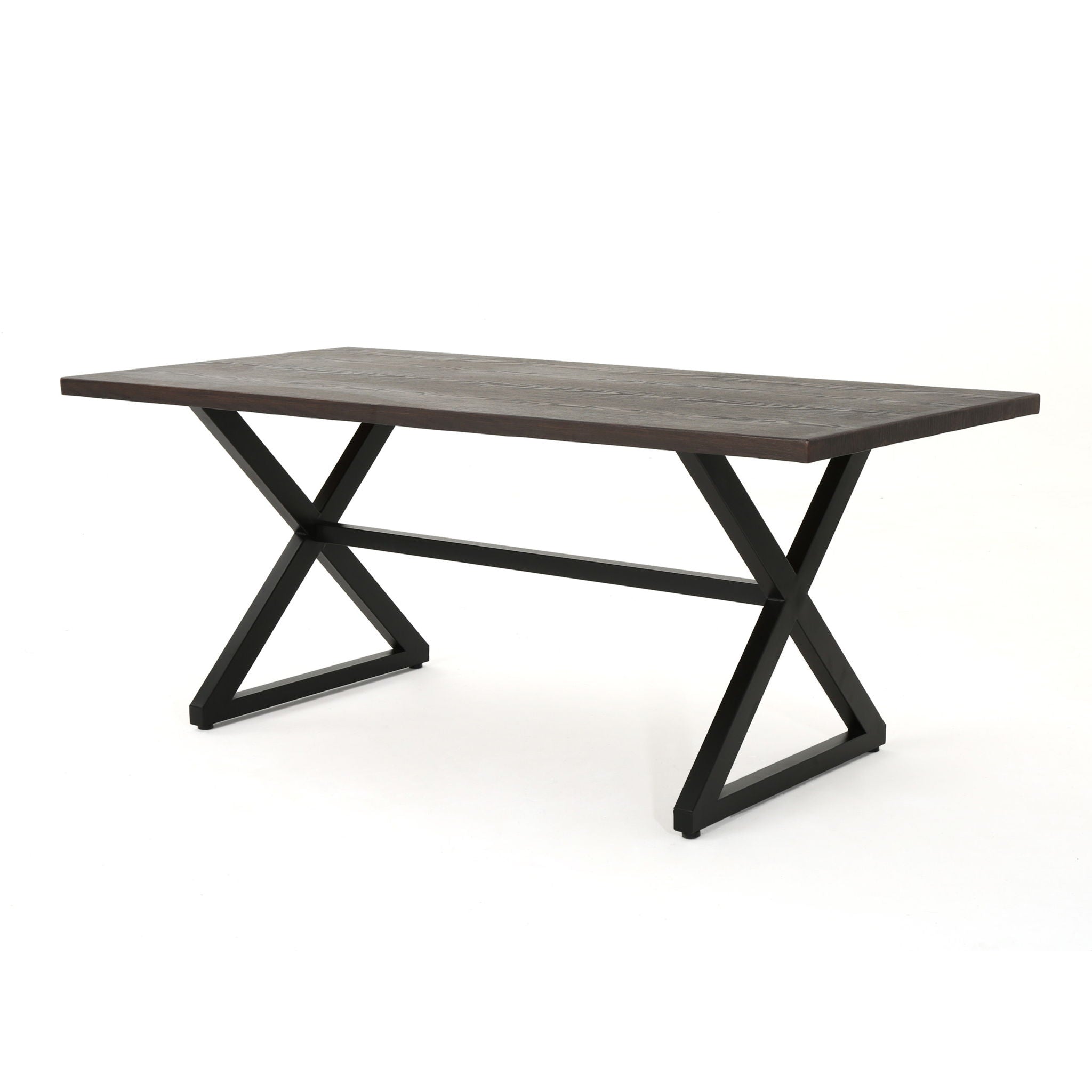 Rolando - Outdoor Aluminum Dining Table With Steel Frame