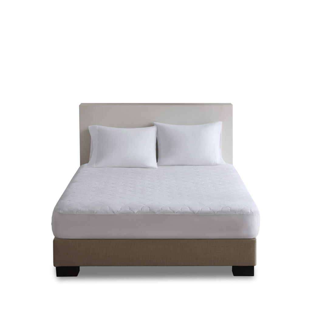 All Natural - California King Quilted Mattress - White