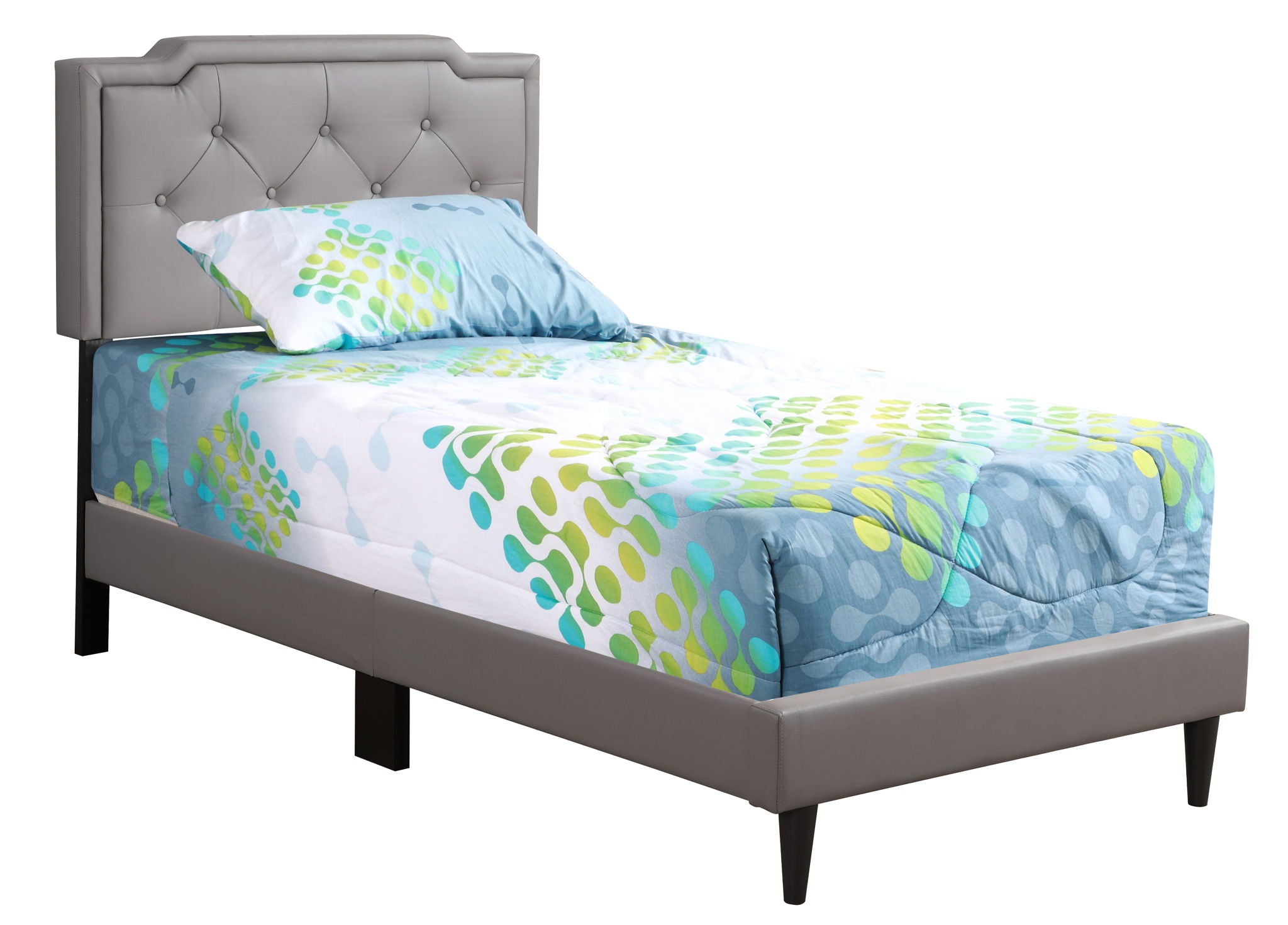 Button Tufted Bed Charming For Cozy Spaces