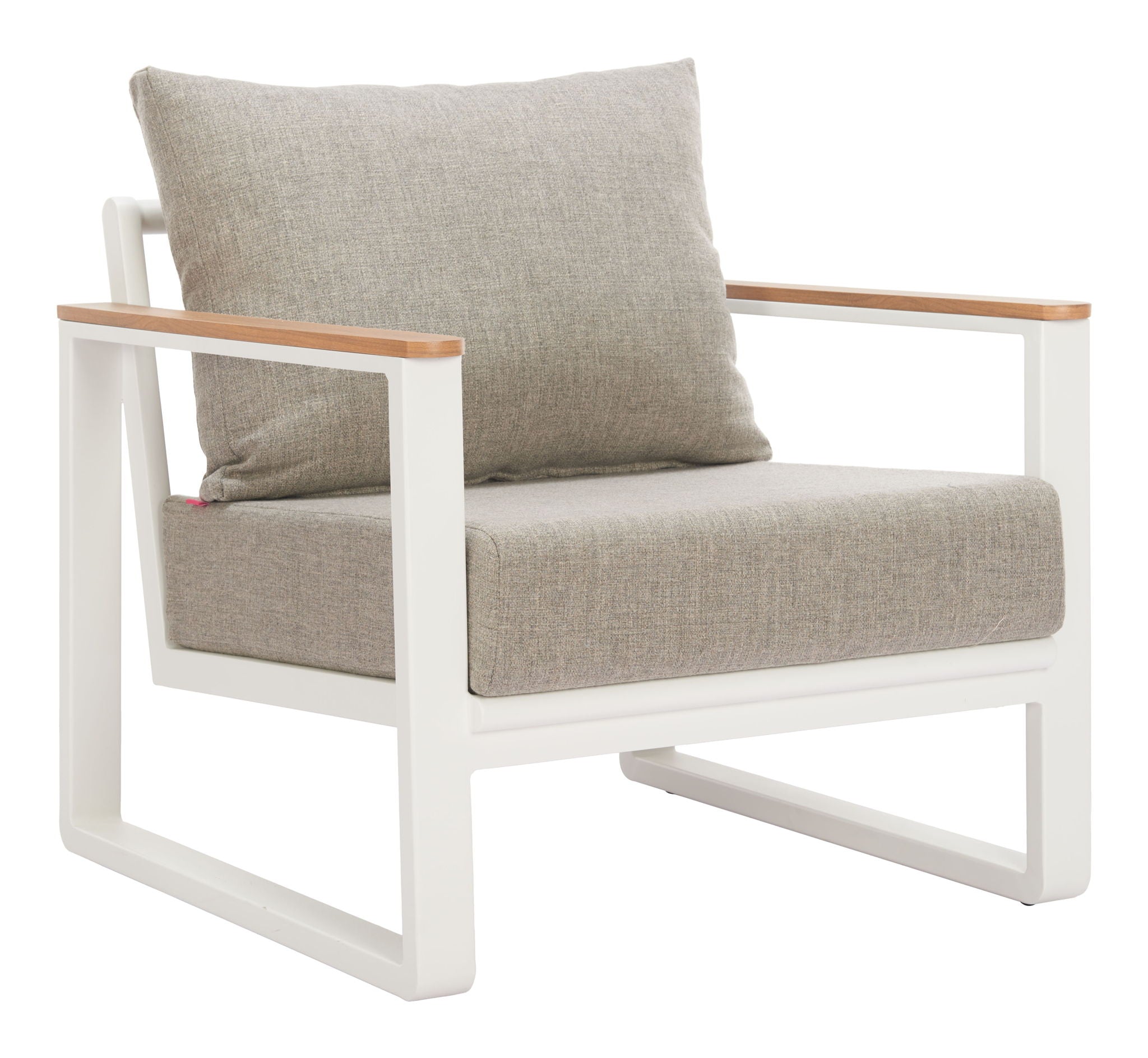Welt - Outdoor Armchair - Taupe / White