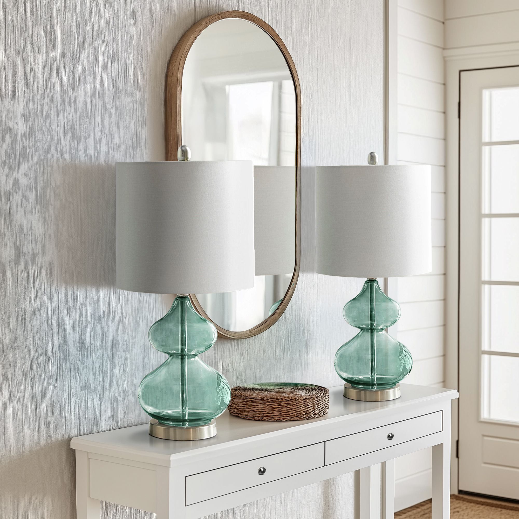 Ellipse - Table Lamp (Set of 2) - Blue