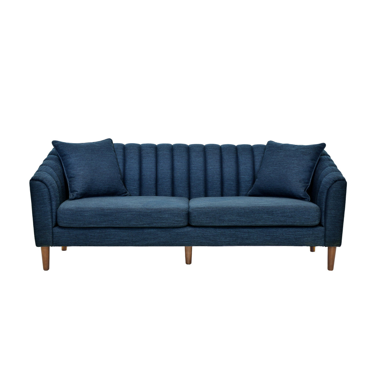 Contemporary 3 Seater Sofa With Accents