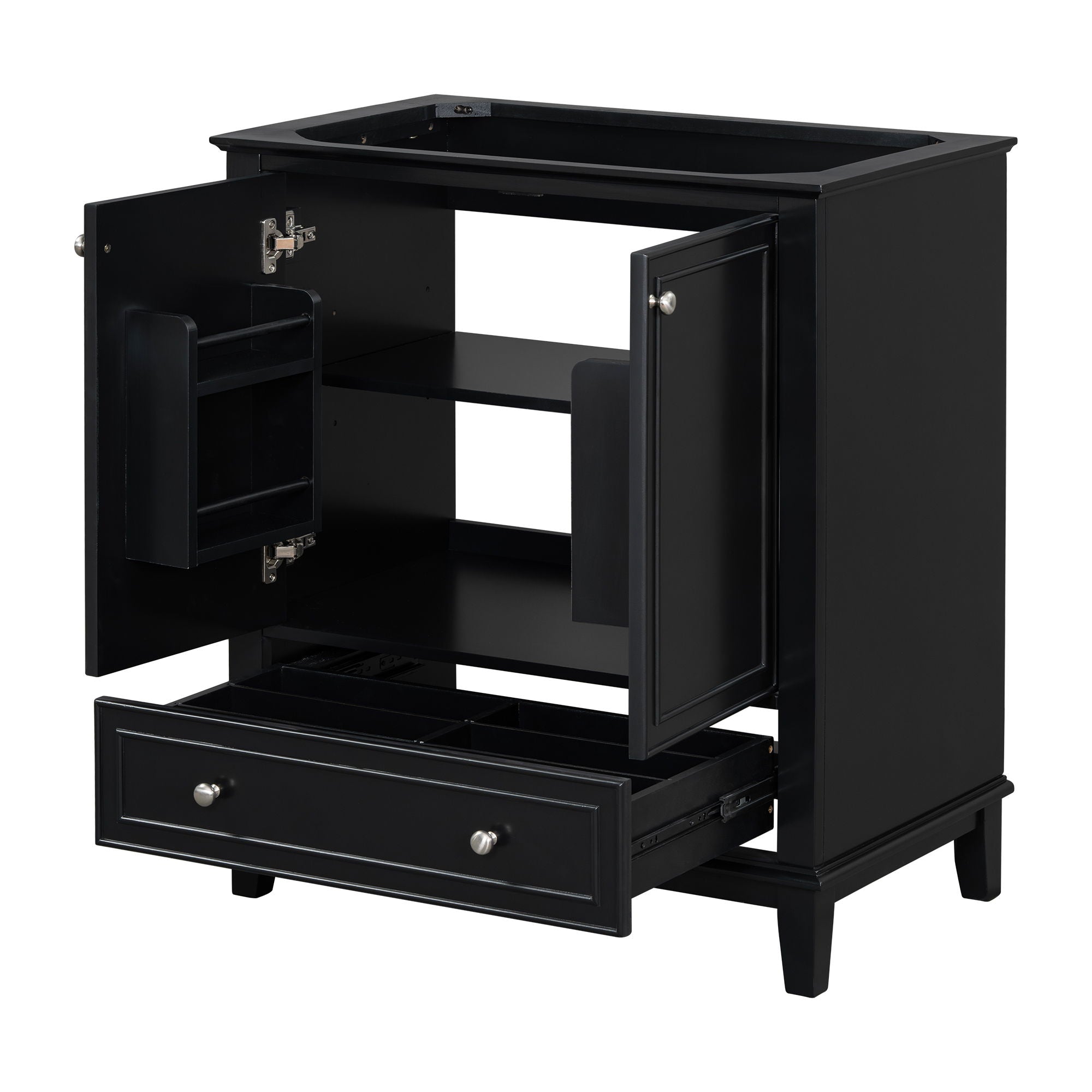 Modern Bathroom Vanity Base Only With Doors And Drawer