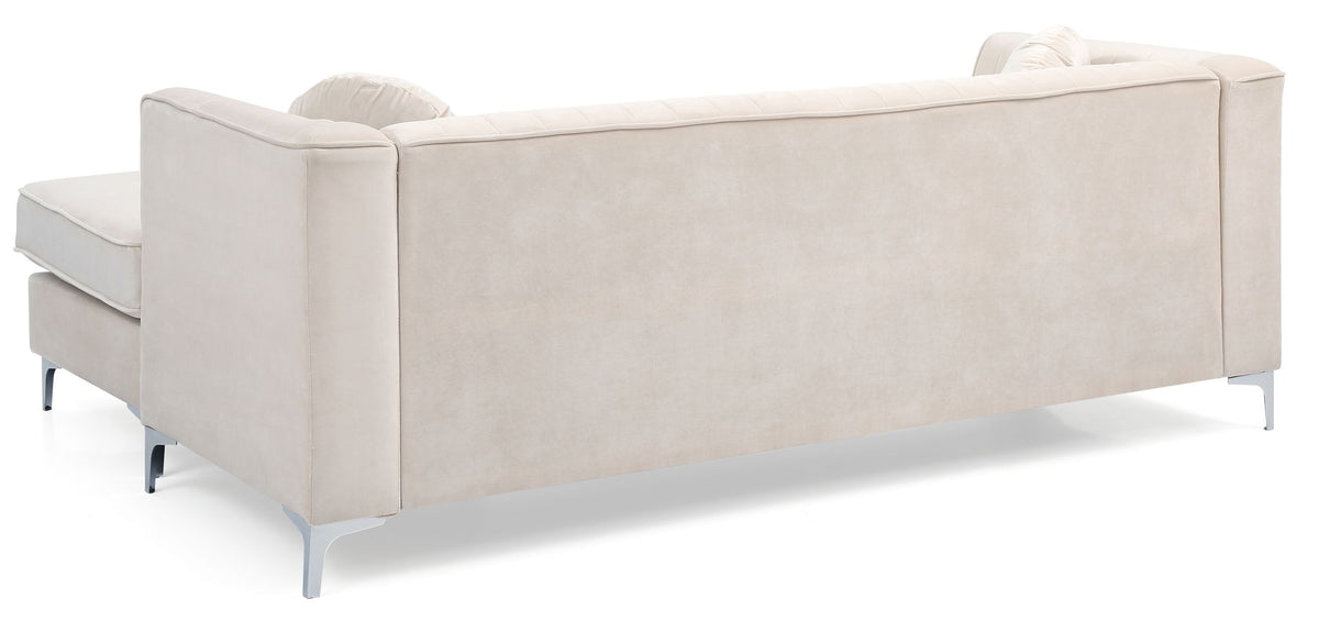Delray - Micro Suede Sofa Chaise